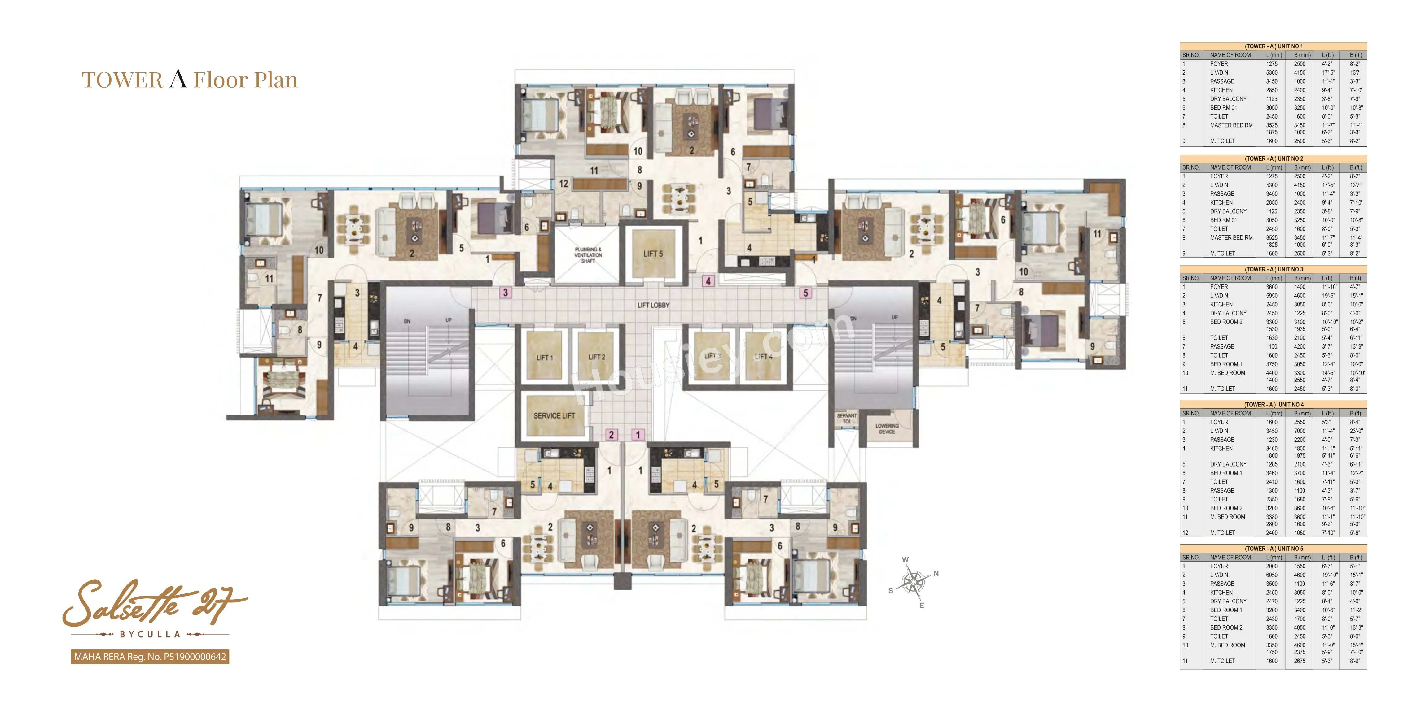 Peninsula Salsette 27 Floor plan 1