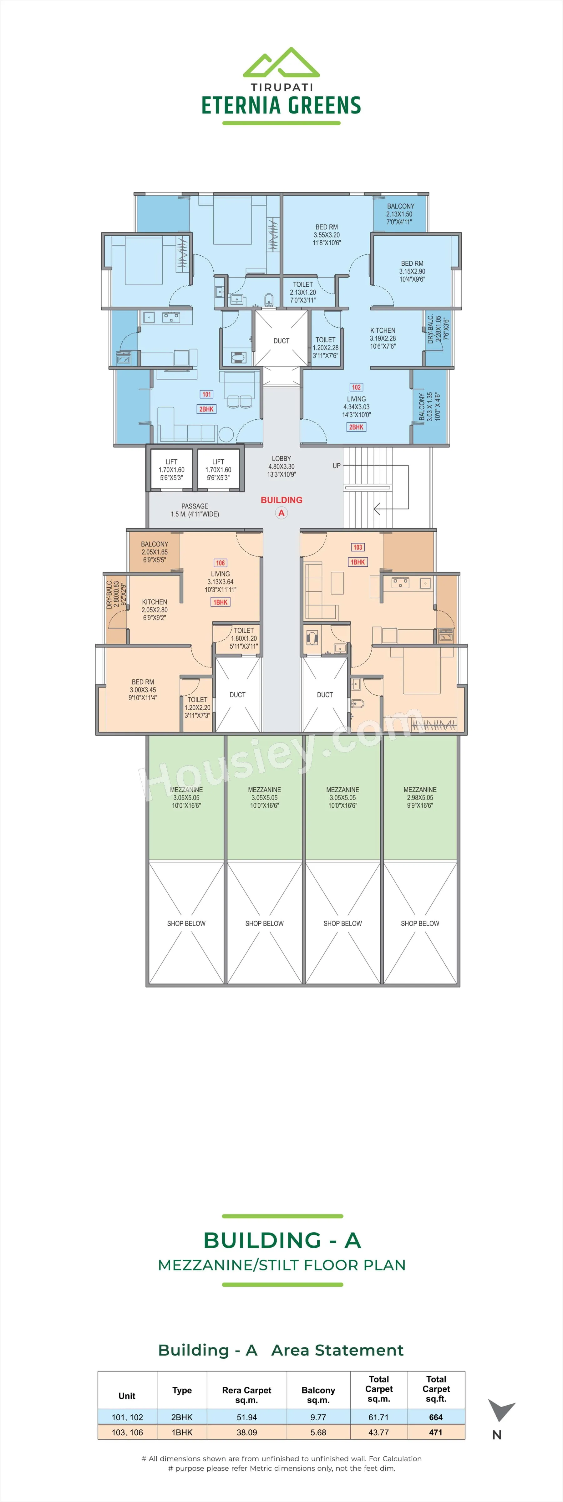 Tirupati Eternia greens Floor plan 2