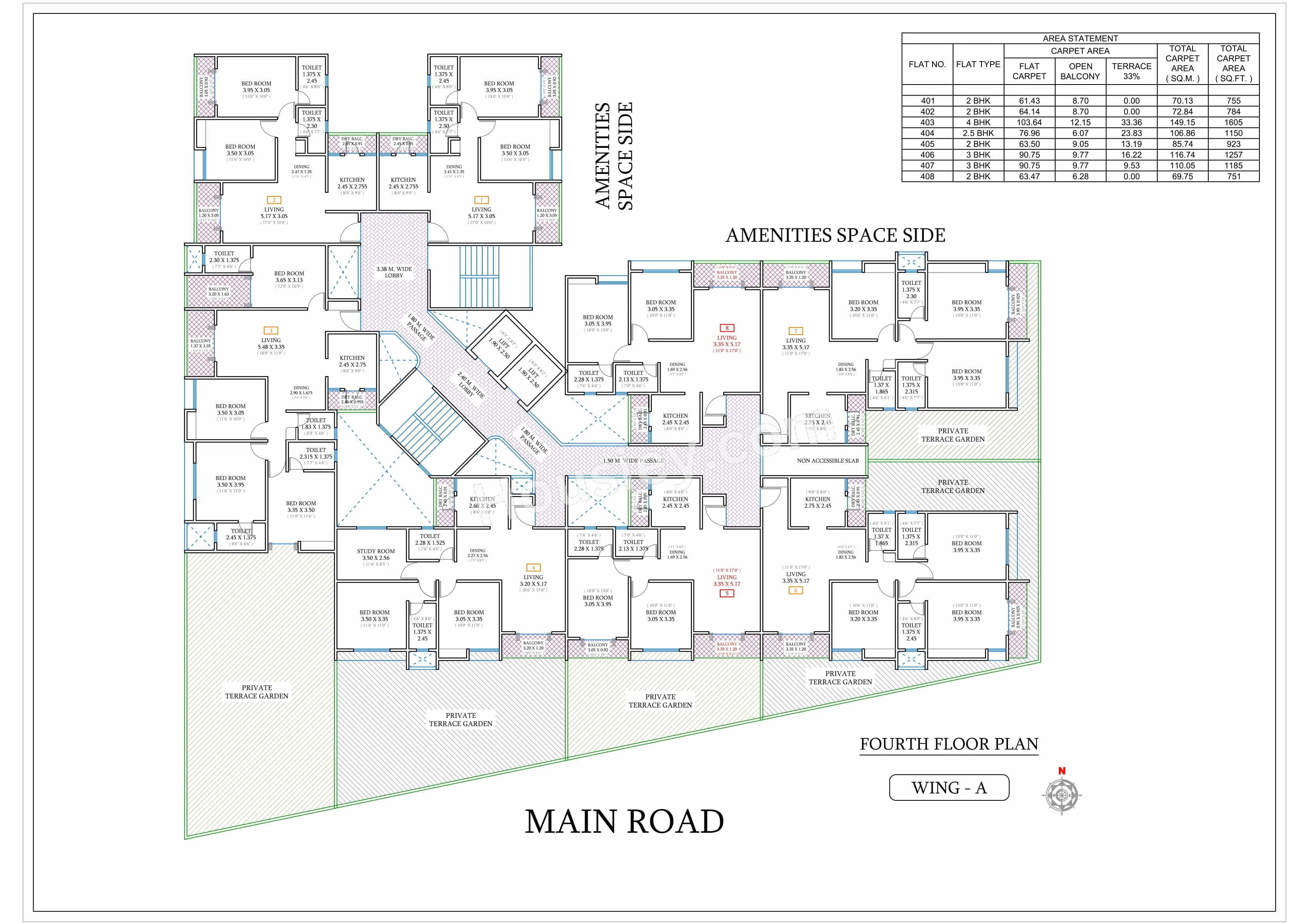 Triaa One Aretha Floor plan 2