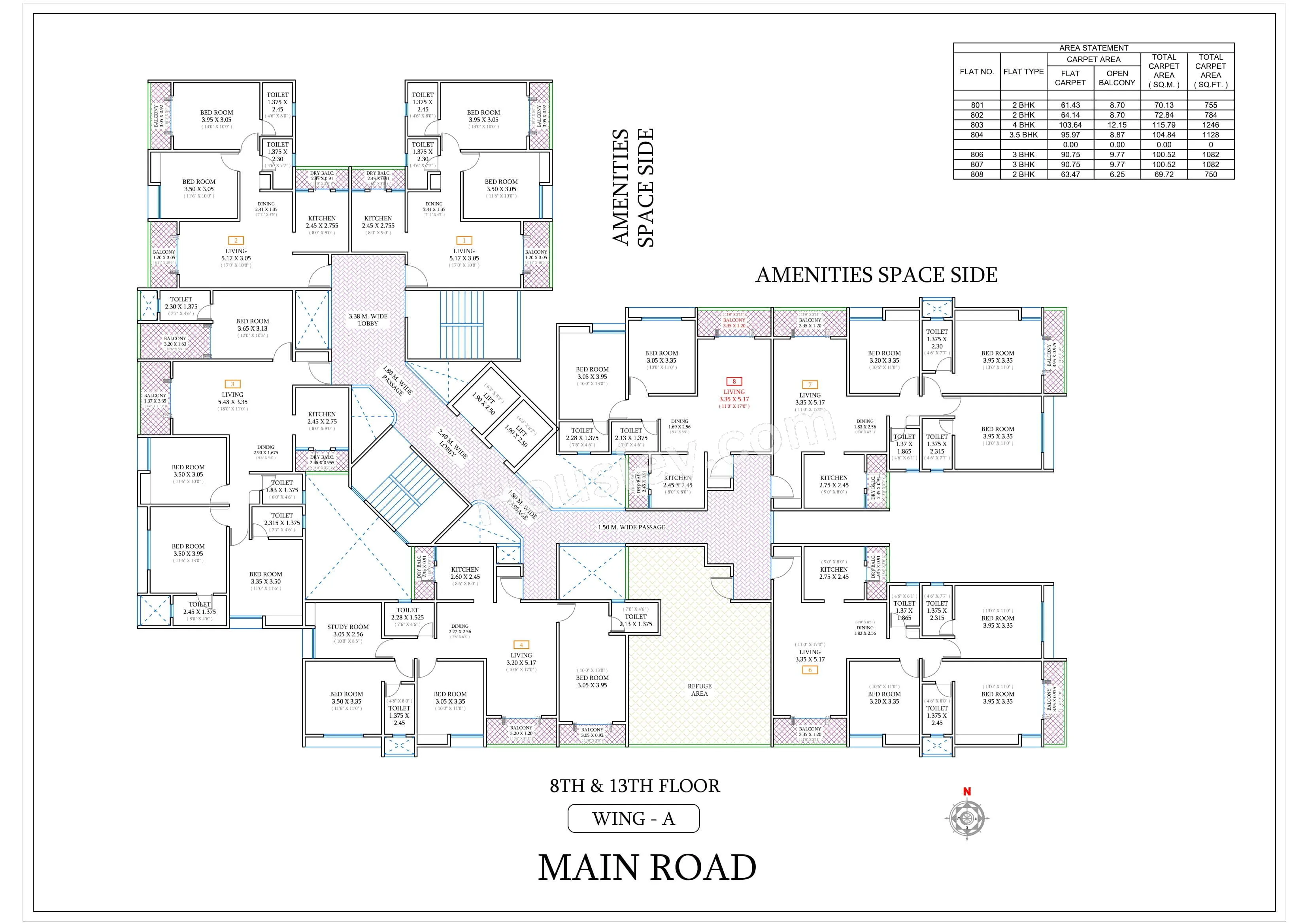 Triaa One Aretha Floor plan 4
