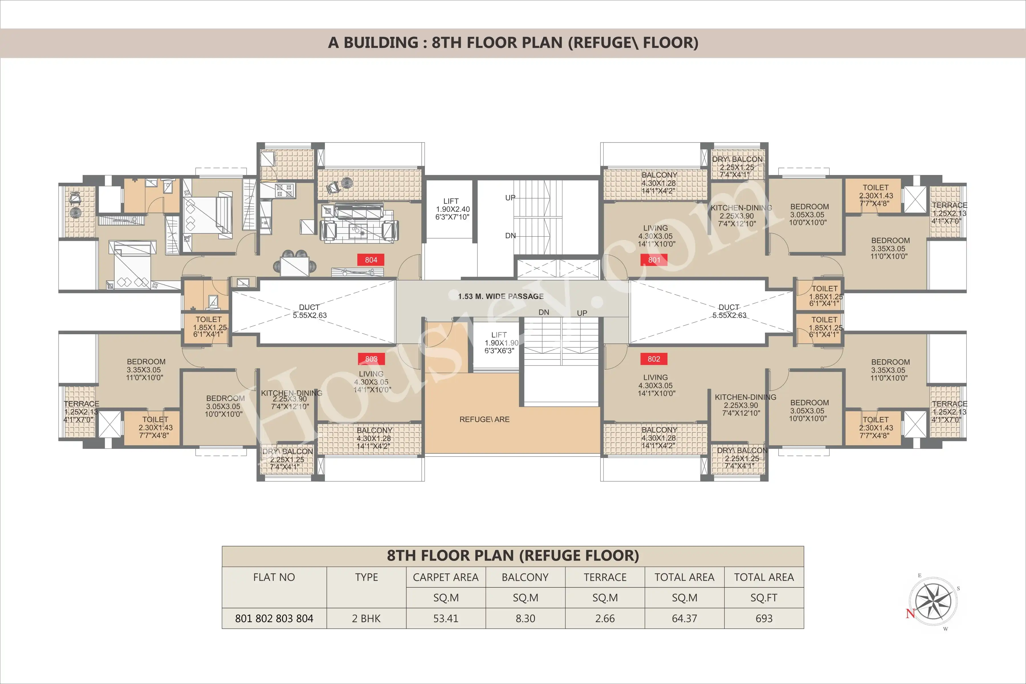 Yashoda Trident 9 Floor plan 2