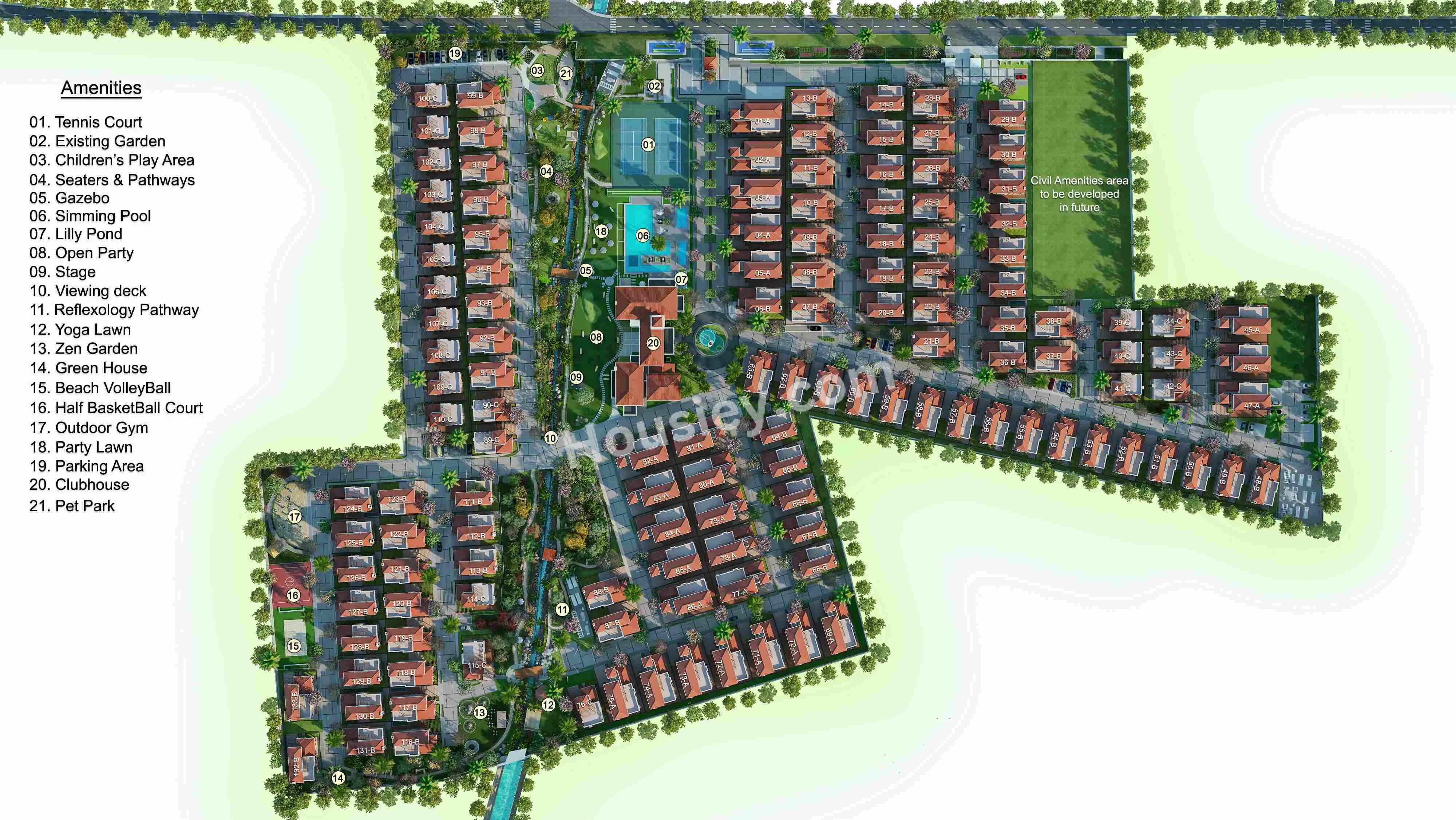 True Blue Napa Valley Master Plan