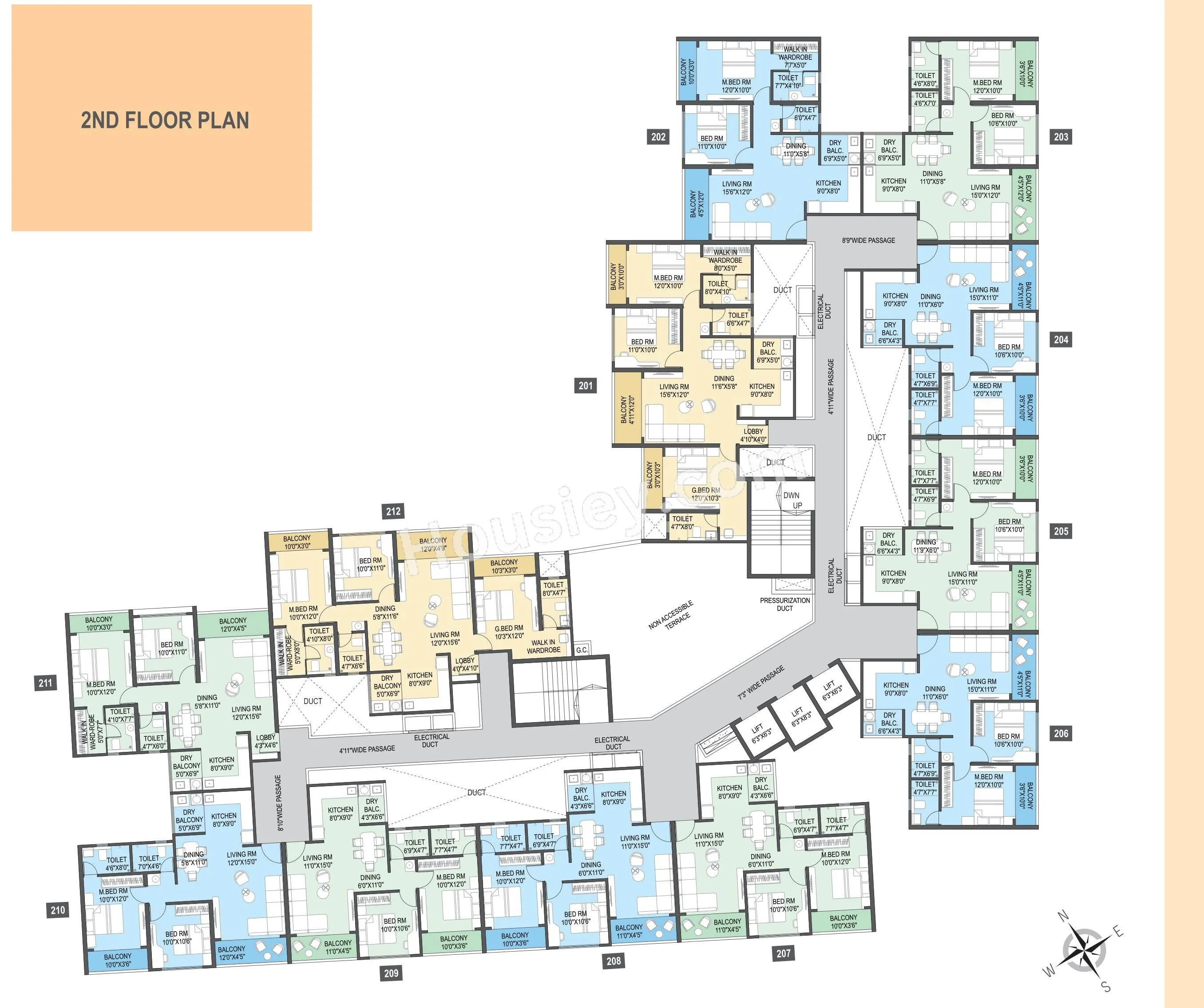 Uday Royal Park Floor plan 1