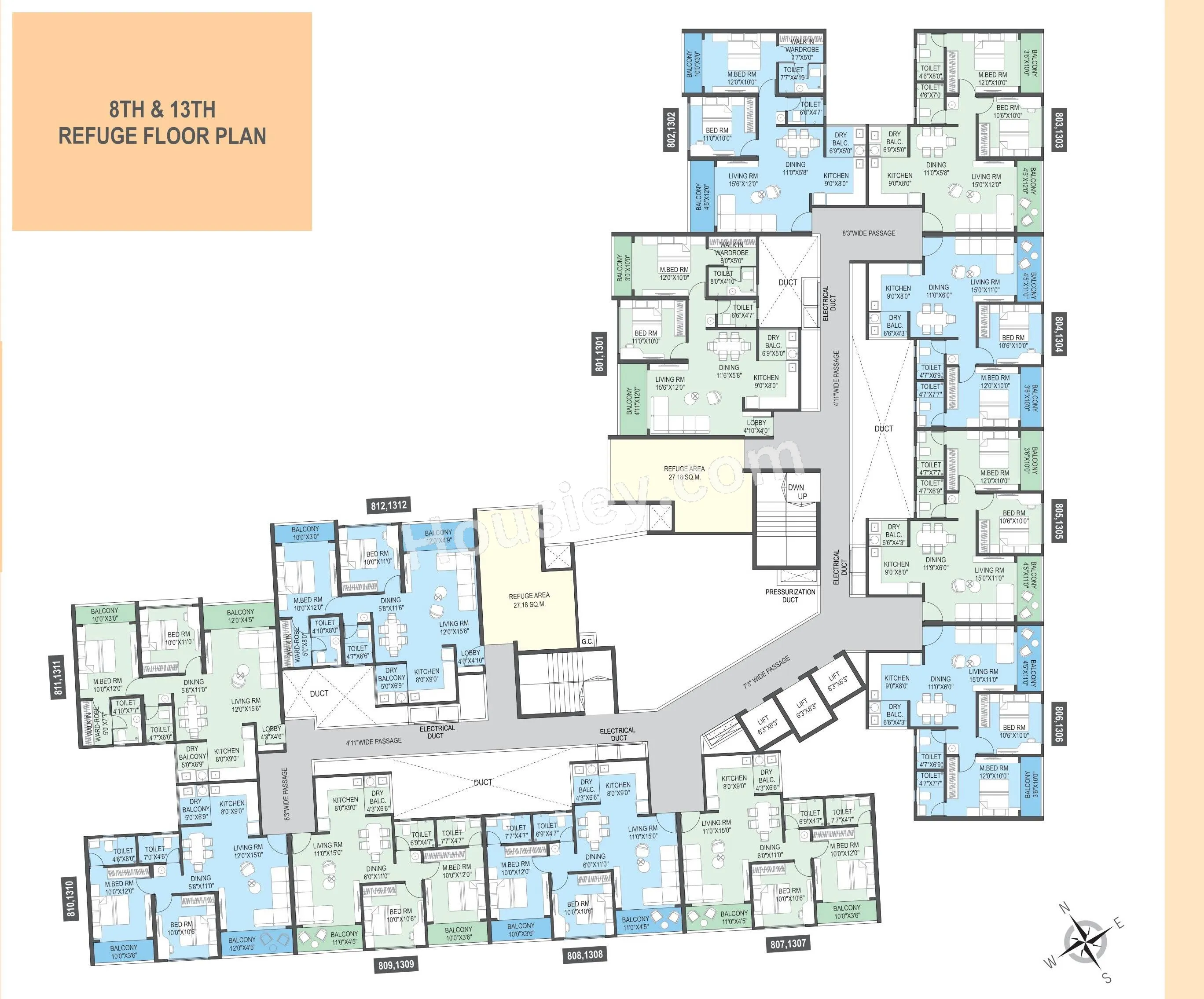 Uday Royal Park Floor plan 3