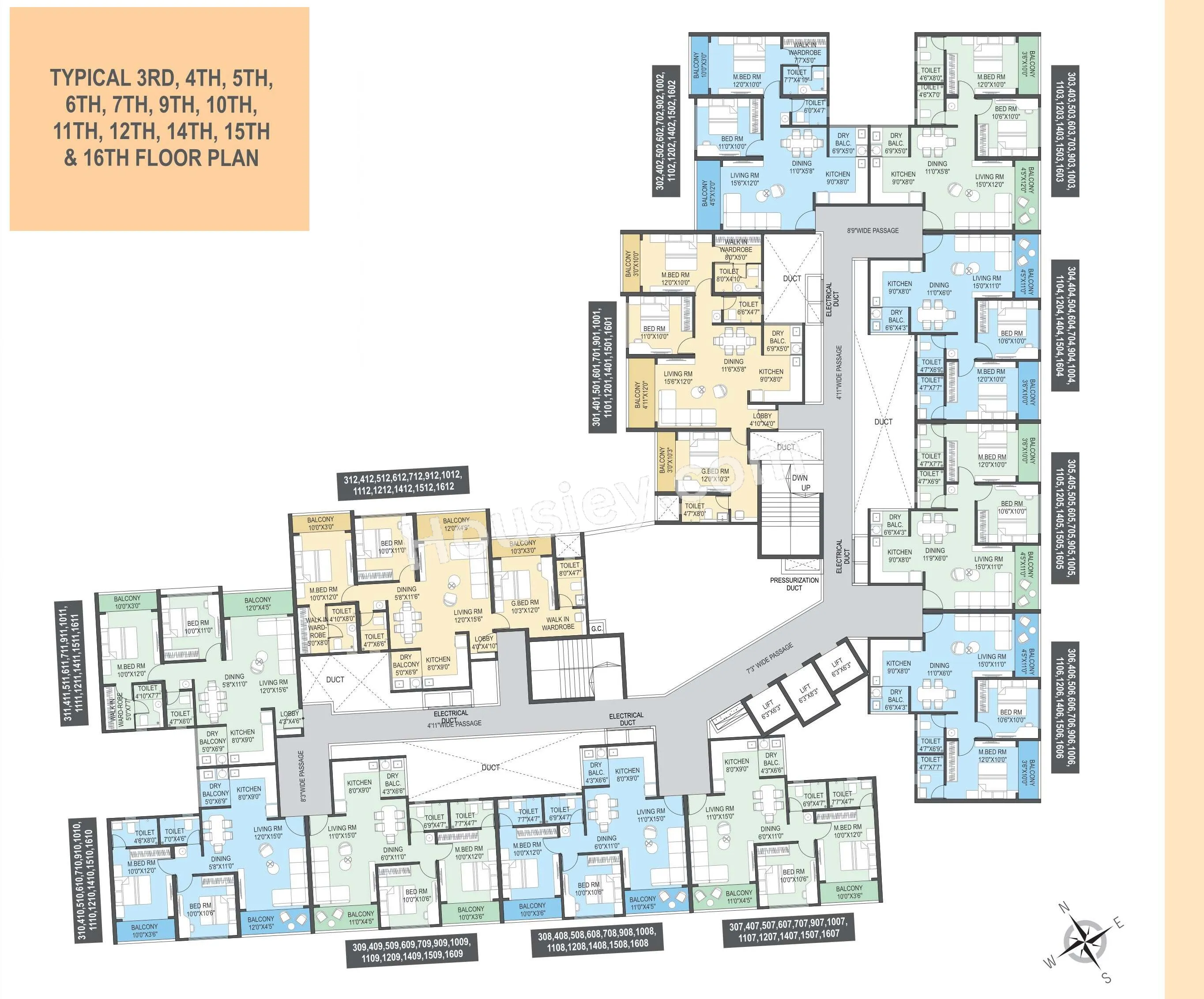 Uday Royal Park Floor plan 4