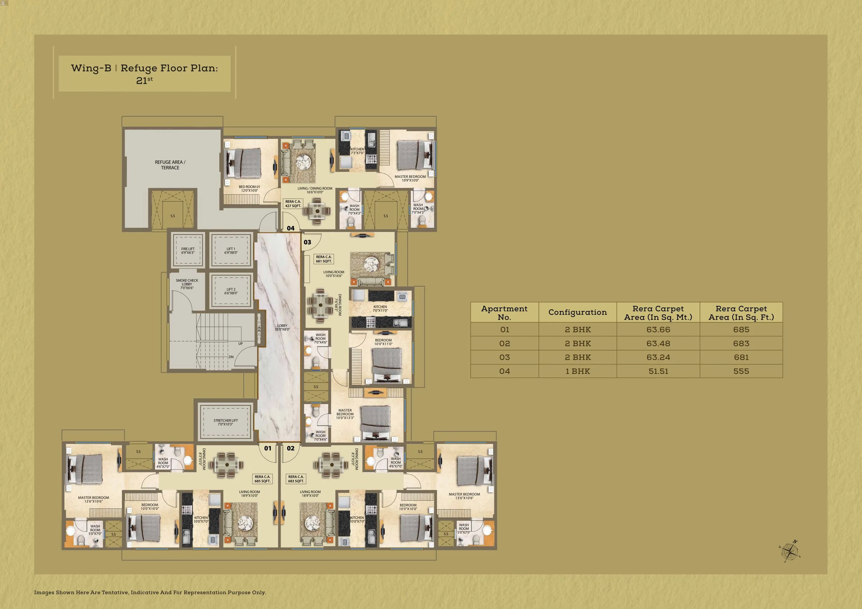 Unimont 24karat Floor plan 5