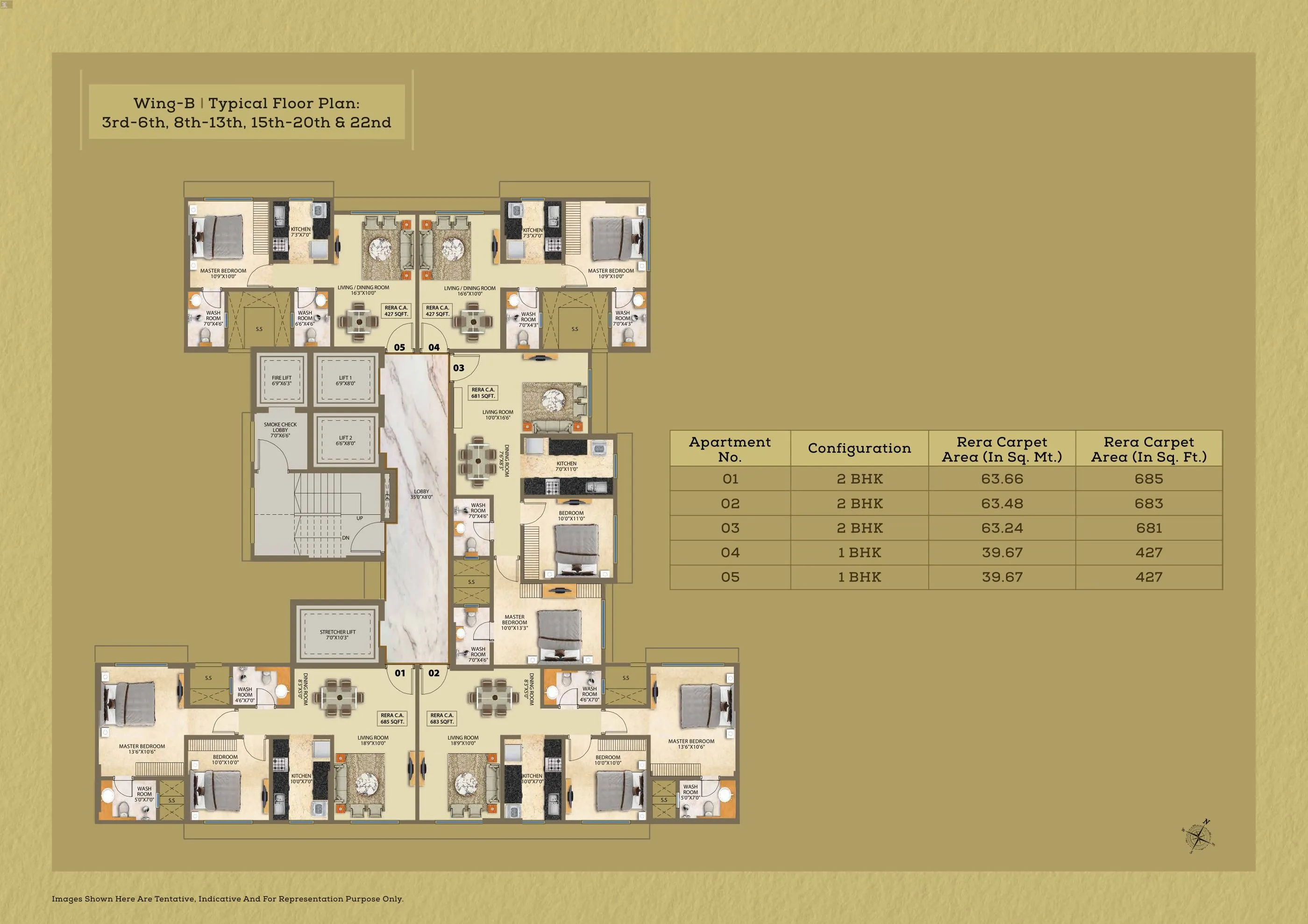Unimont 24karat Floor plan 6