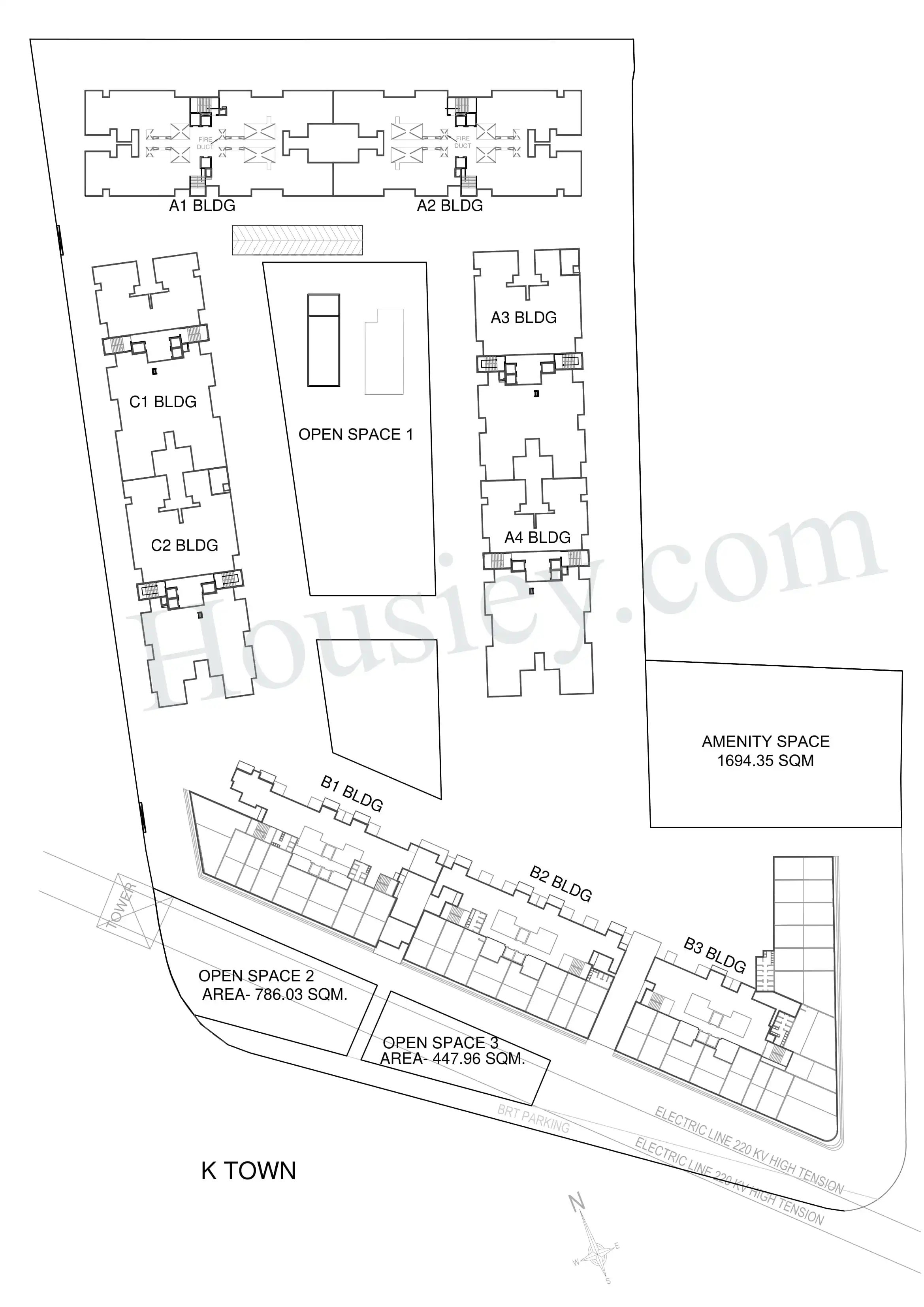 Unique K Town Floor plan 1