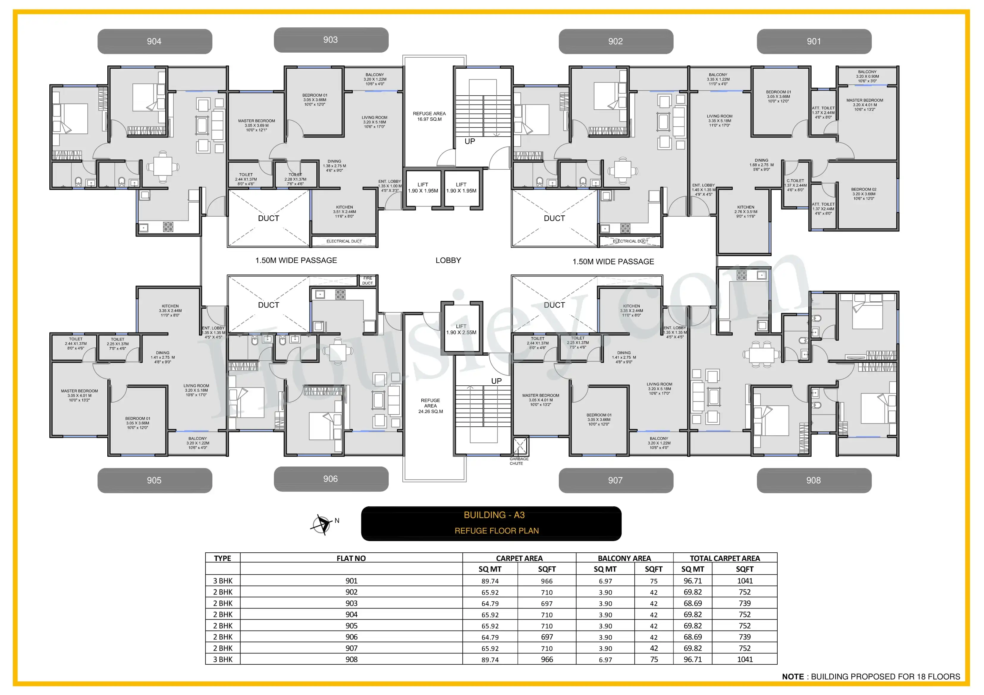 Unique K Town Floor plan 5