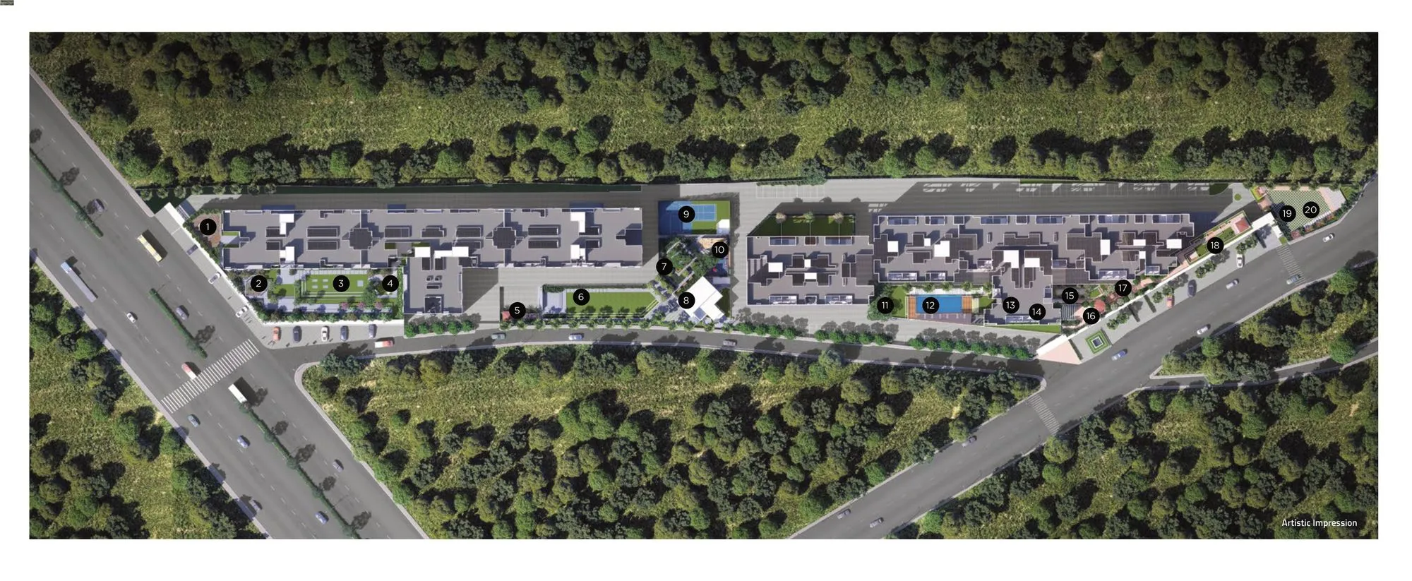 Unique K Ville Master Plan