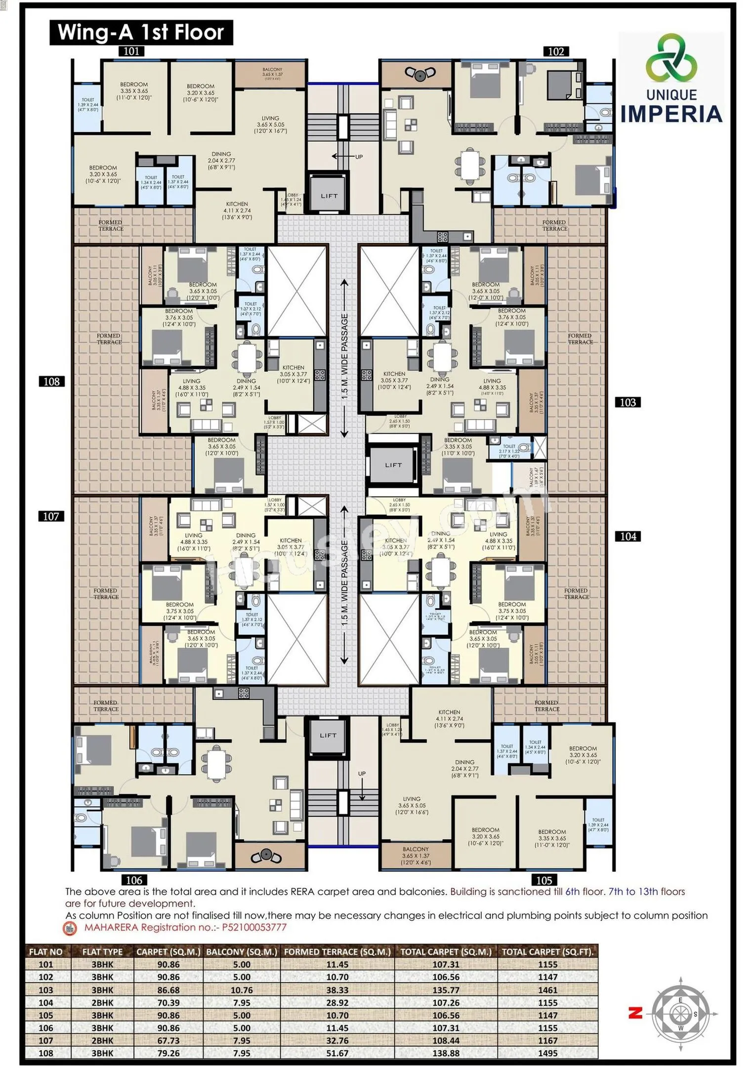Unique Legacy Imperia Floor plan 1