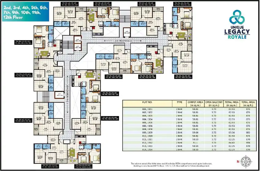 Unique Legacy Royale Floor plan 1
