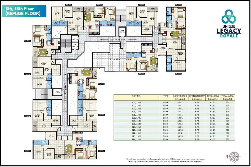 Unique Legacy Royale Floor plan 2