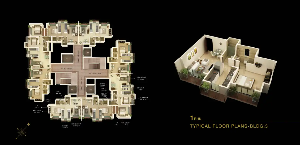 Unique Vistas Floor plan 5