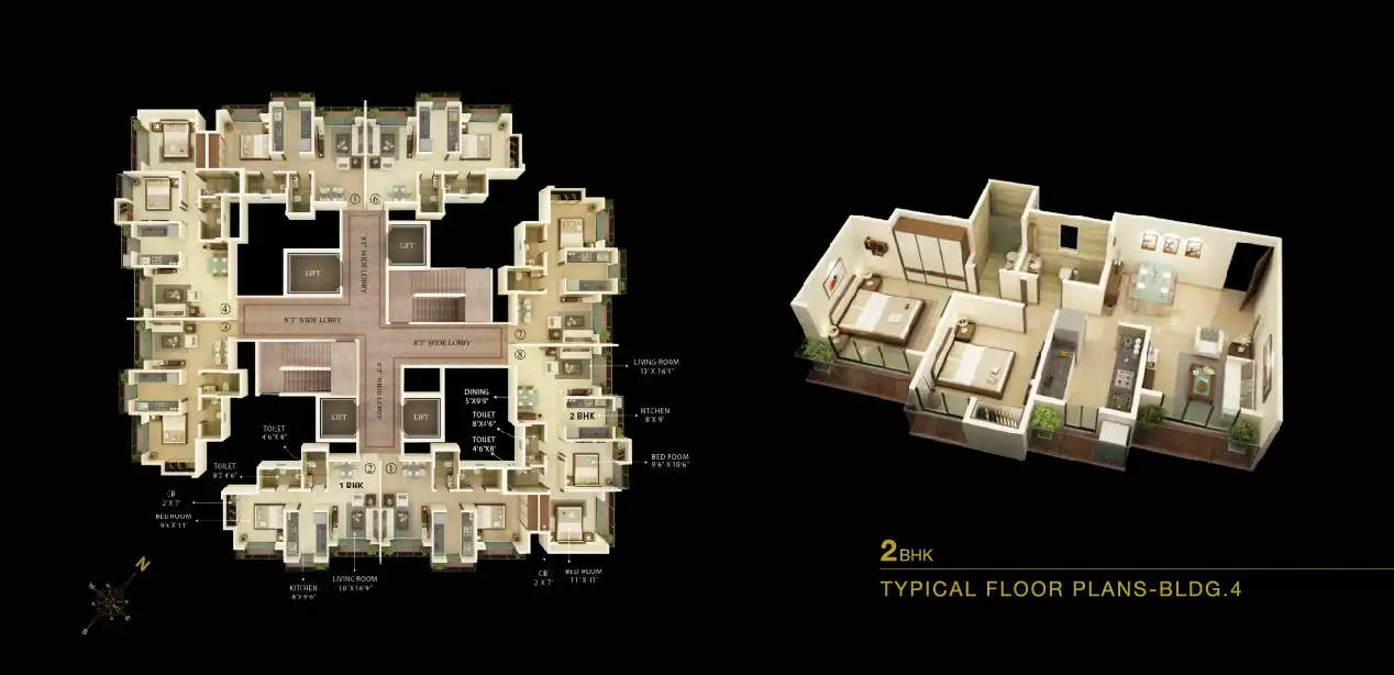 Unique Vistas Floor plan 2