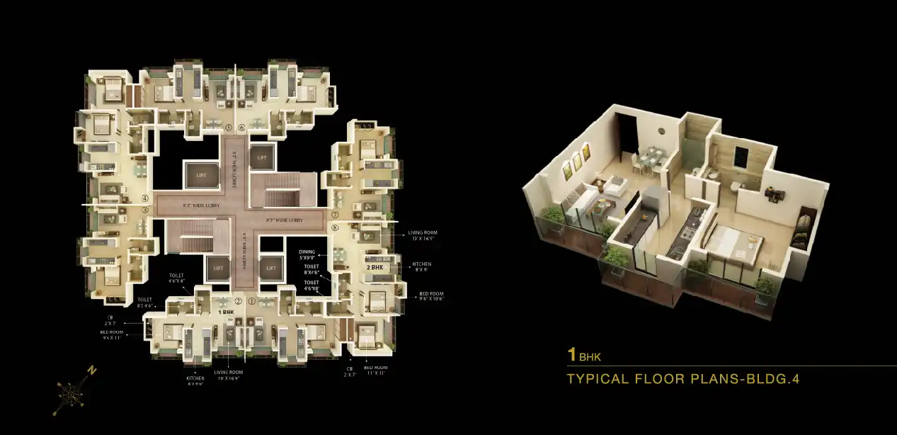Unique Vistas Floor plan 3