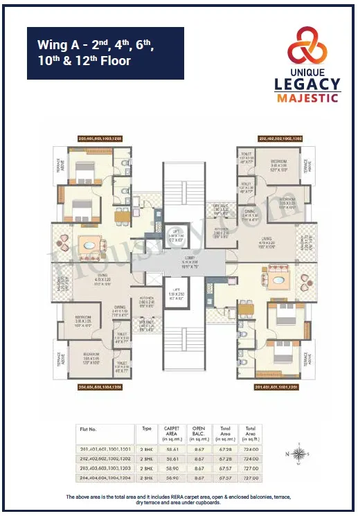 Unique Legacy Majestic Floor plan 1