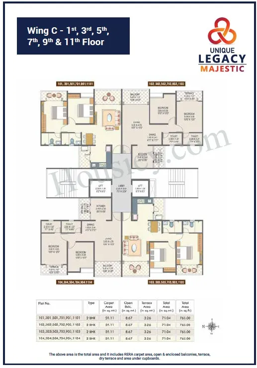 Unique Legacy Majestic Floor plan 5
