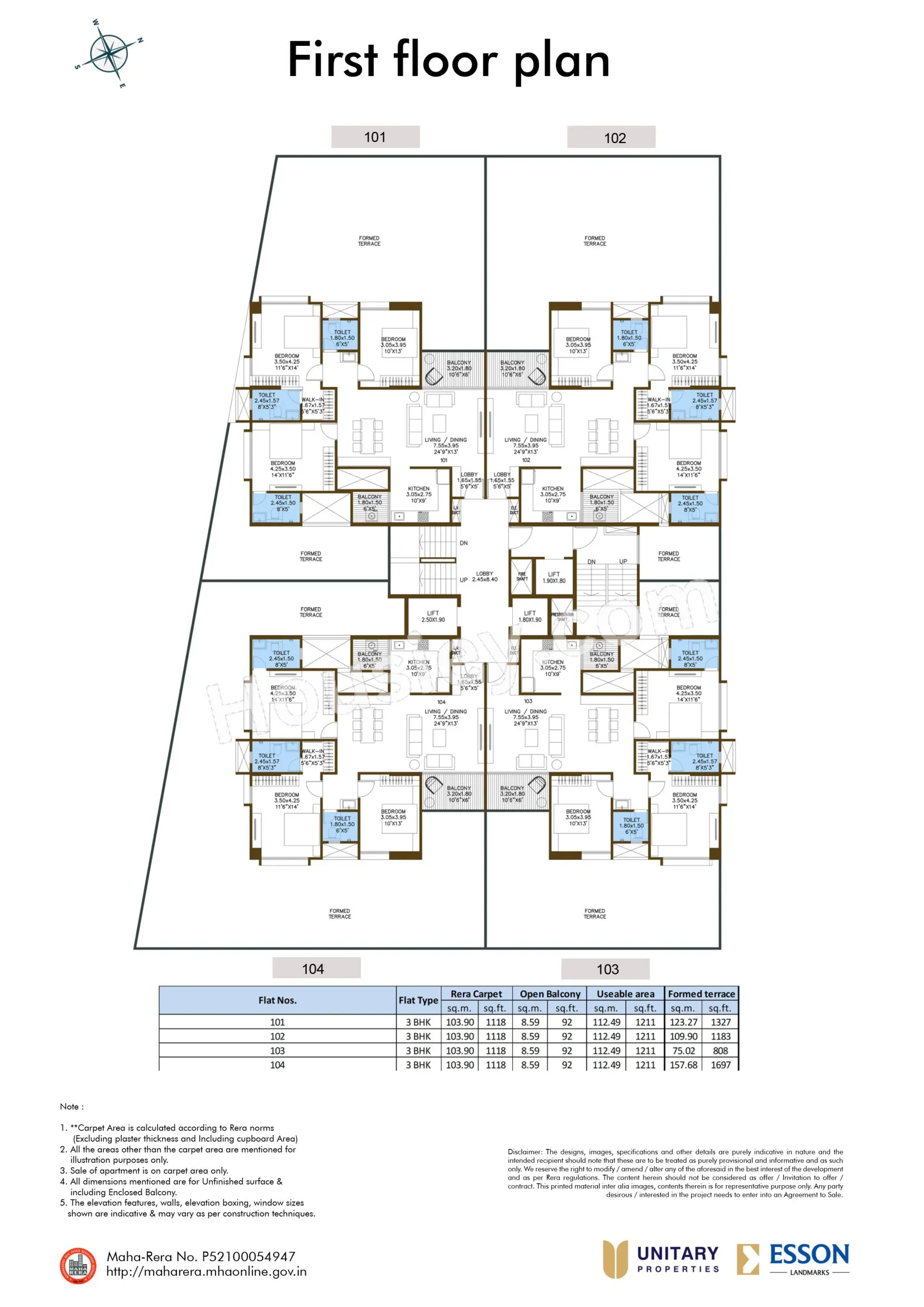 Unitary Constella Floor plan 2