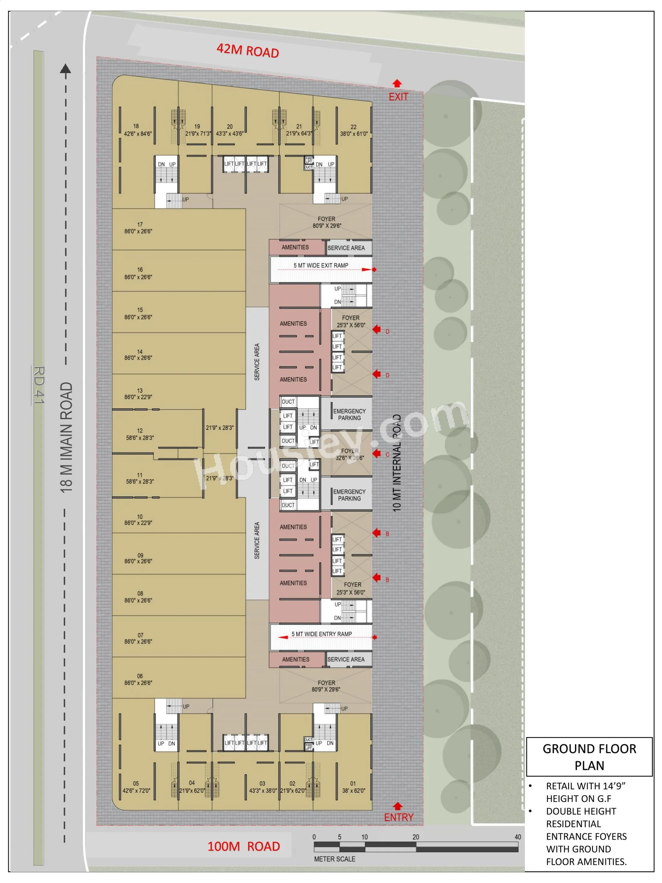 United Siban Floor plan 2