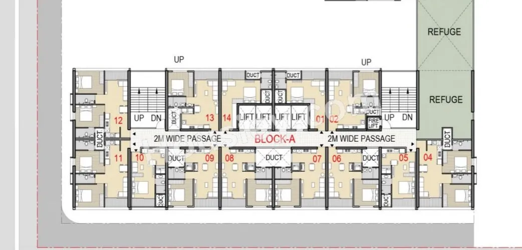 United Siban Floor plan 2
