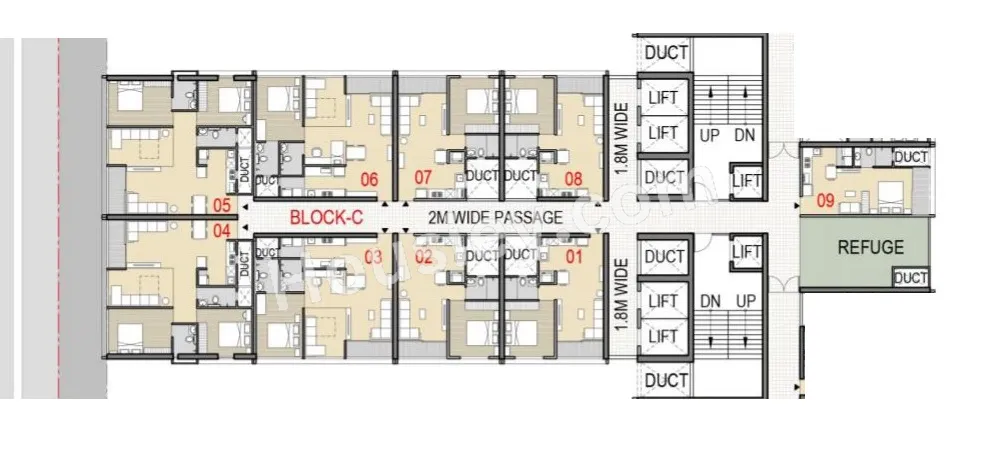 United Siban Floor plan 5