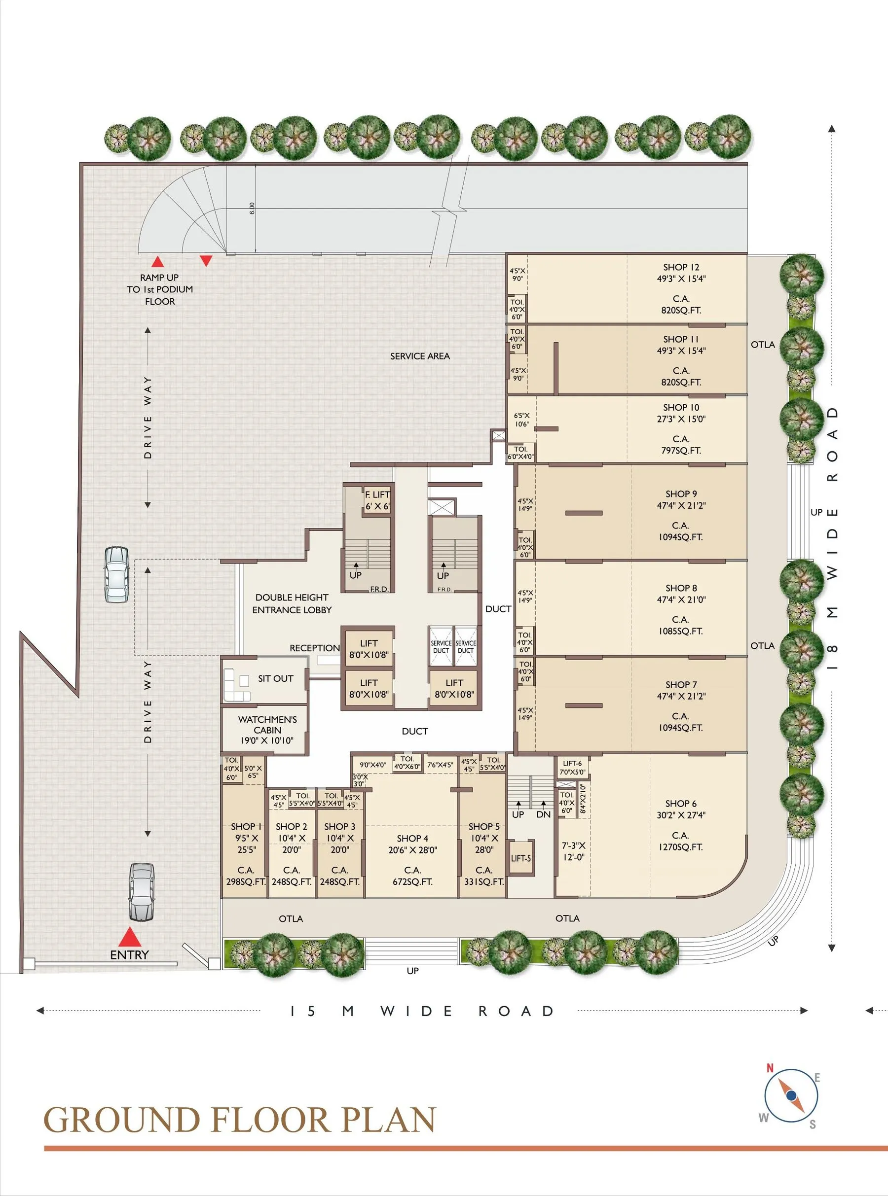 Urban Grandeur Floor plan 1