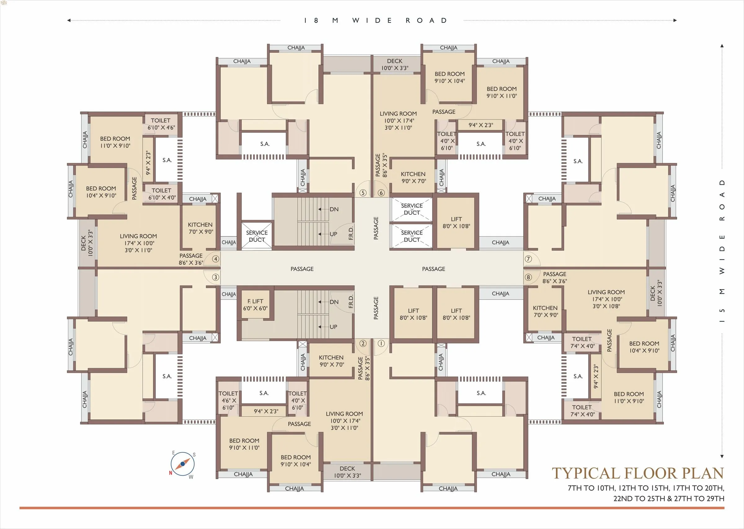 Urban Grandeur Floor plan 4