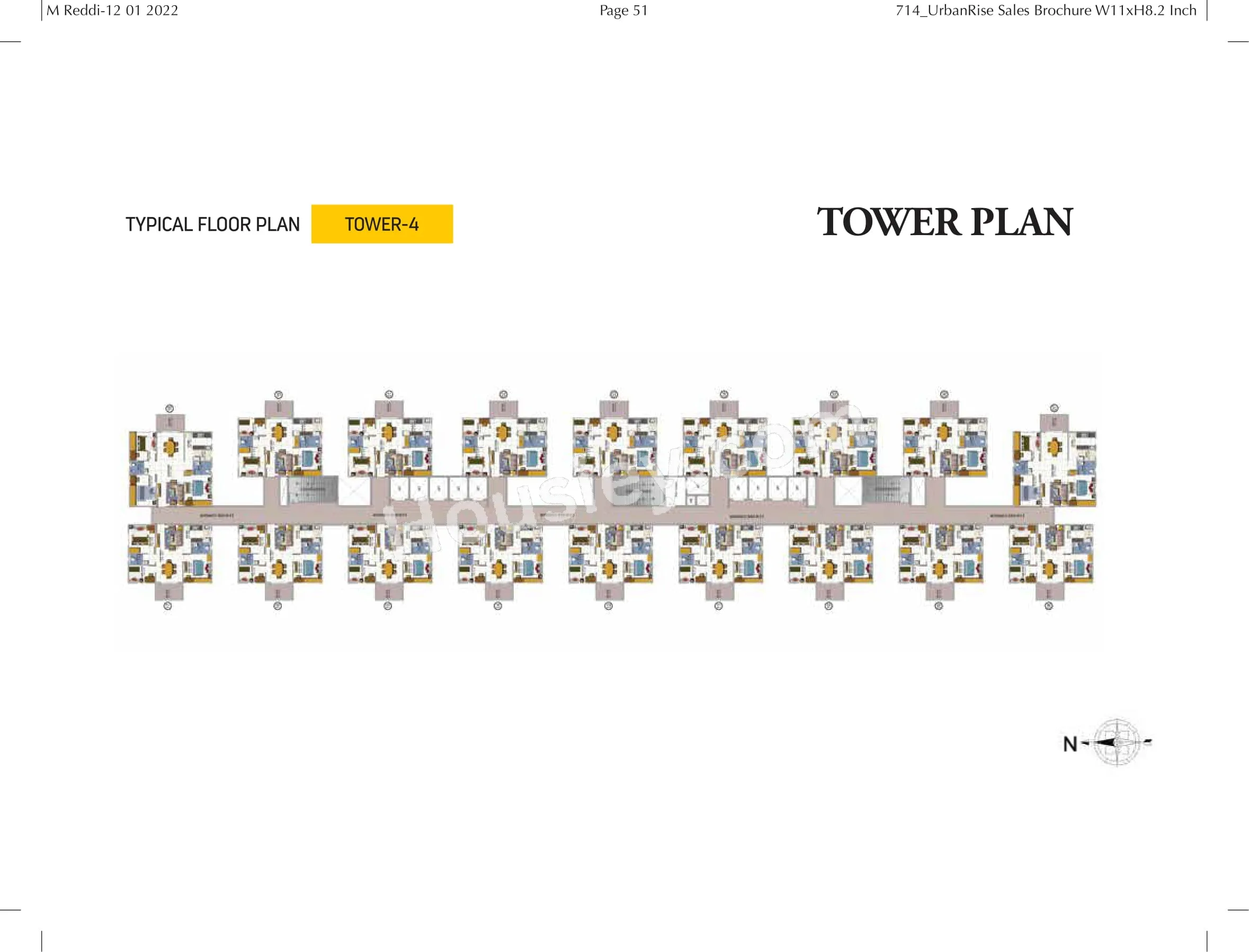 Urbanrise On Cloud 33 Floor plan 3