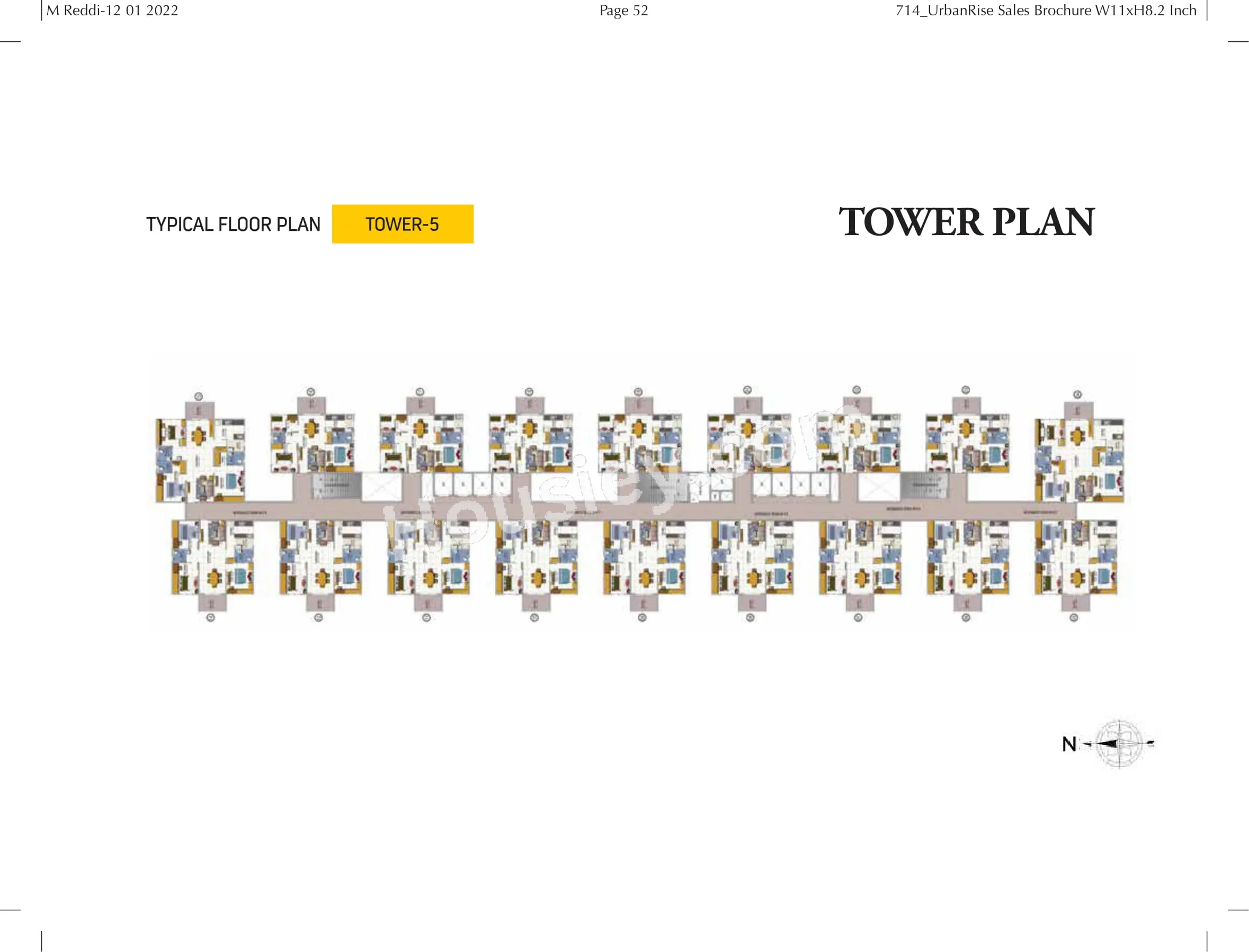 Urbanrise On Cloud 33 Floor plan 4
