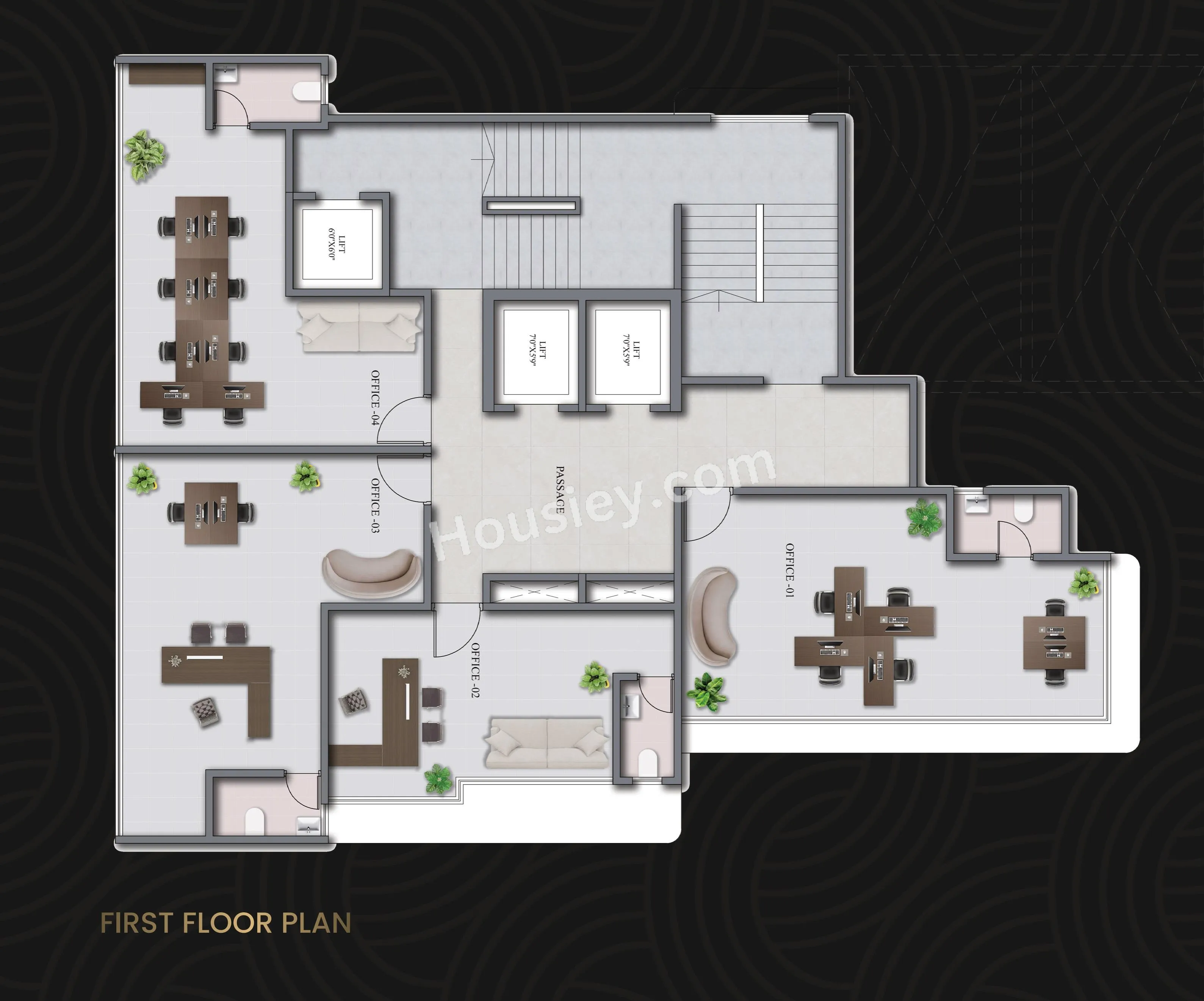 Urjha Liberty Heights Floor plan 3