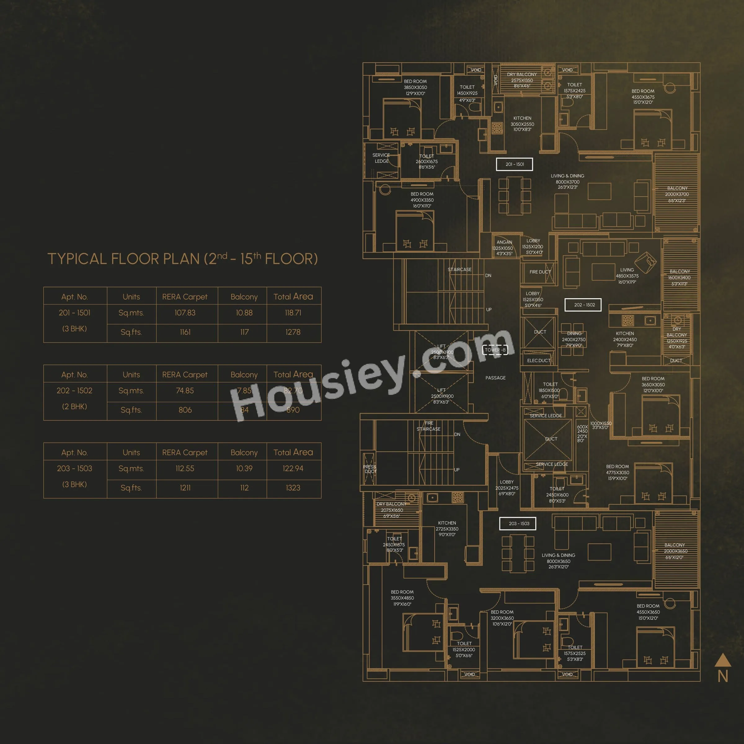 V MOND Vivencia Floor plan 1