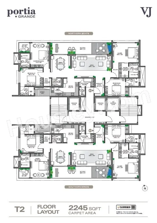 Vj Portia Grande Floor plan 2