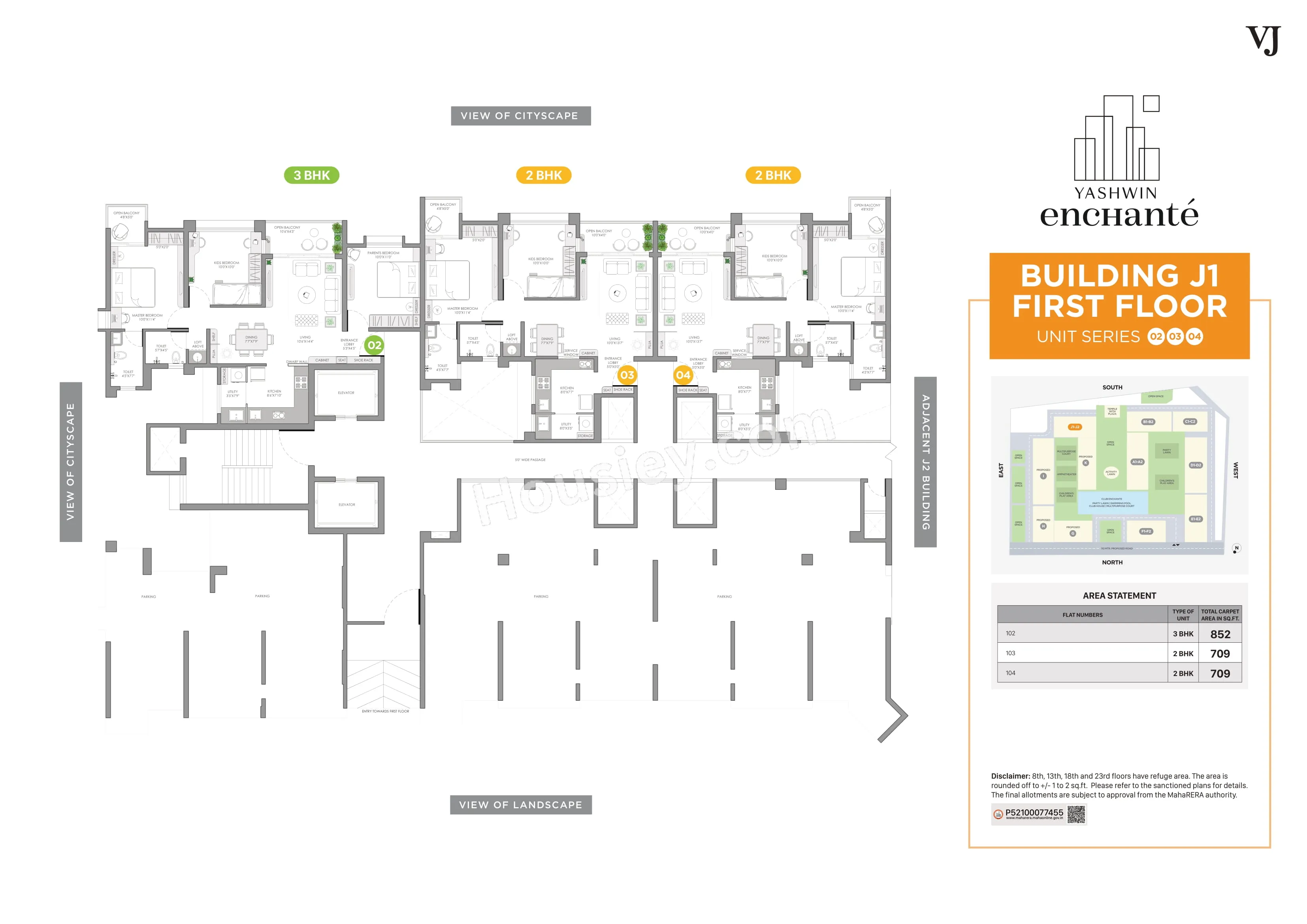 VJ Yashwin Enchante Floor plan 3