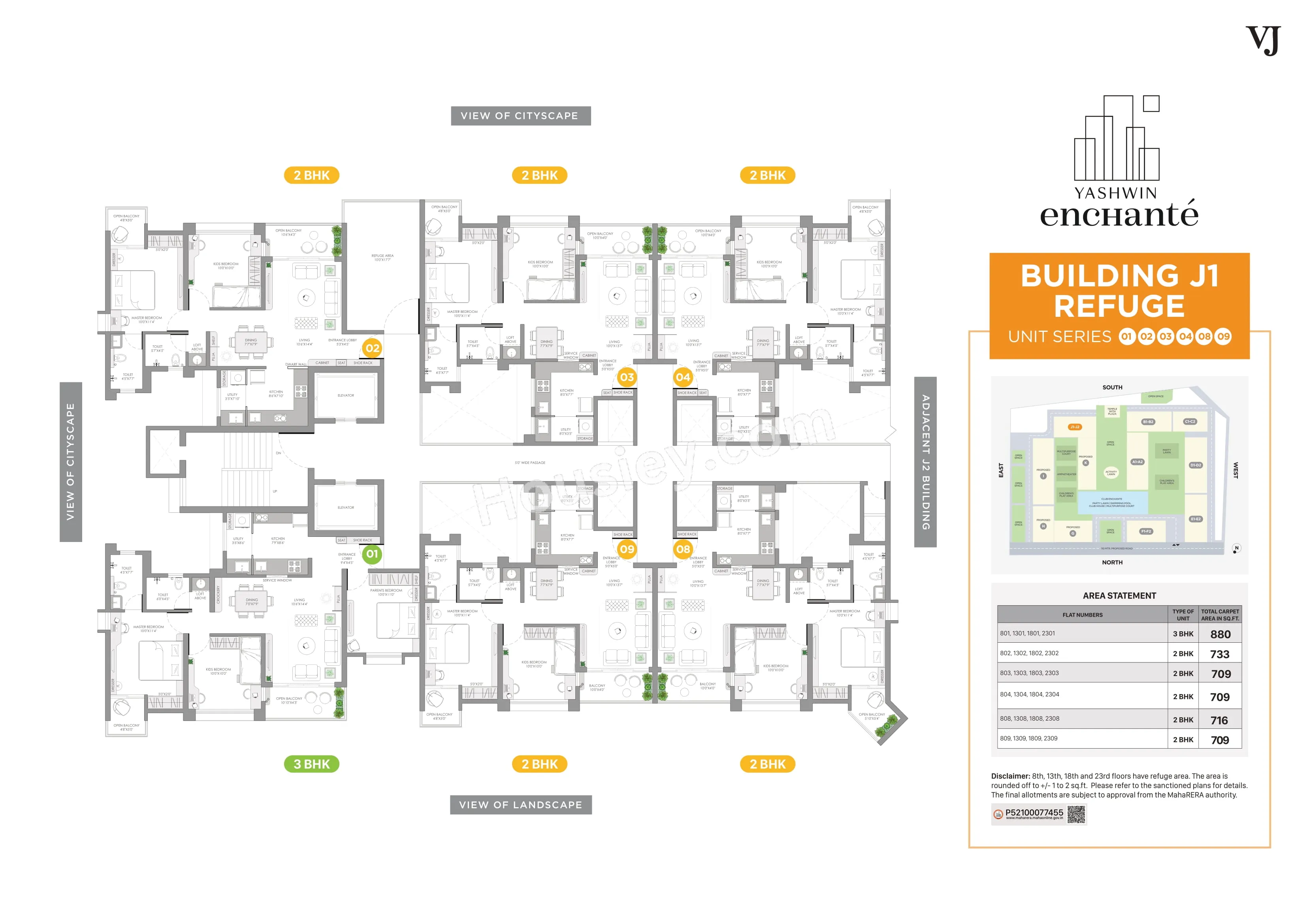 VJ Yashwin Enchante Floor plan 5
