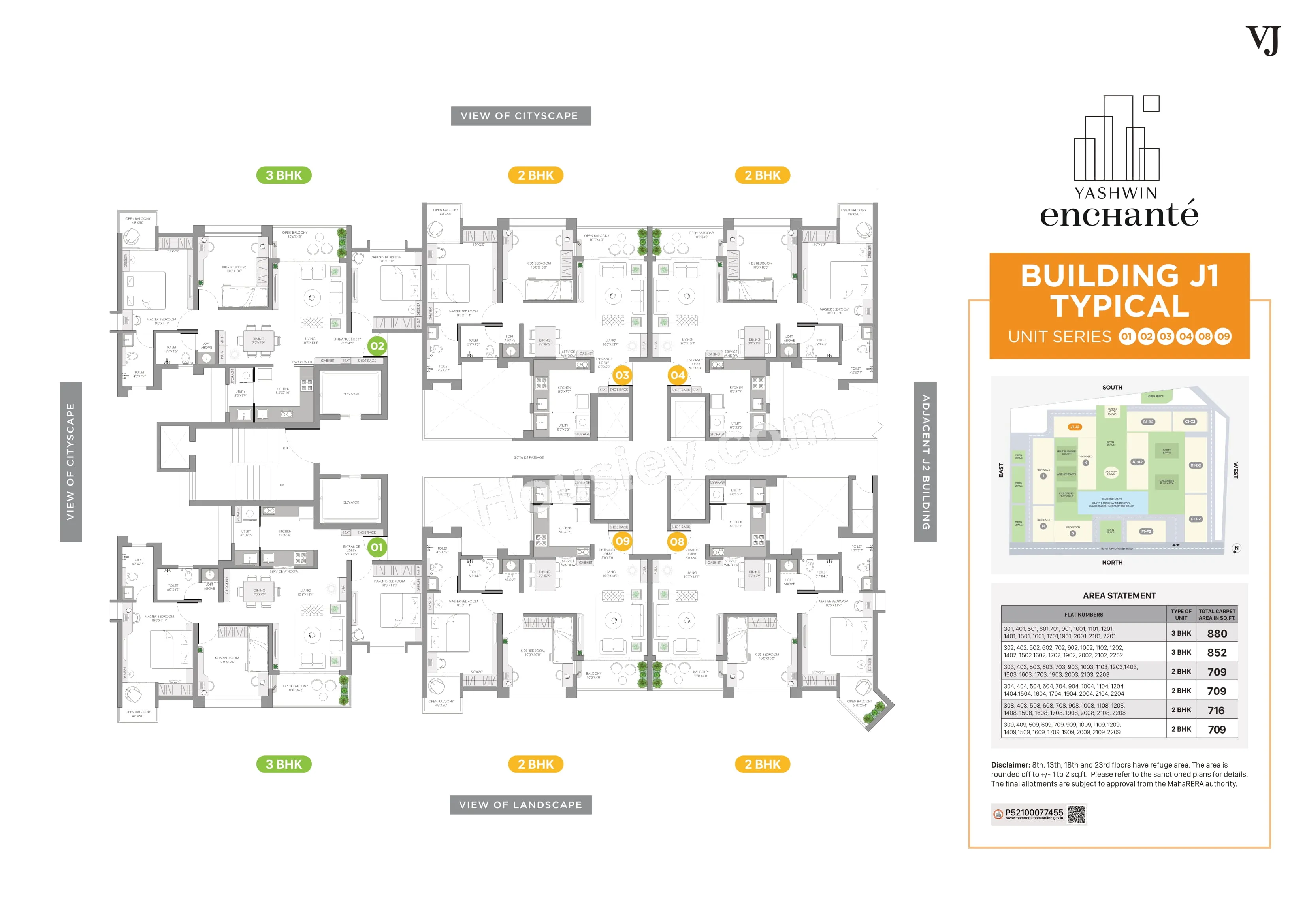VJ Yashwin Enchante Floor plan 9