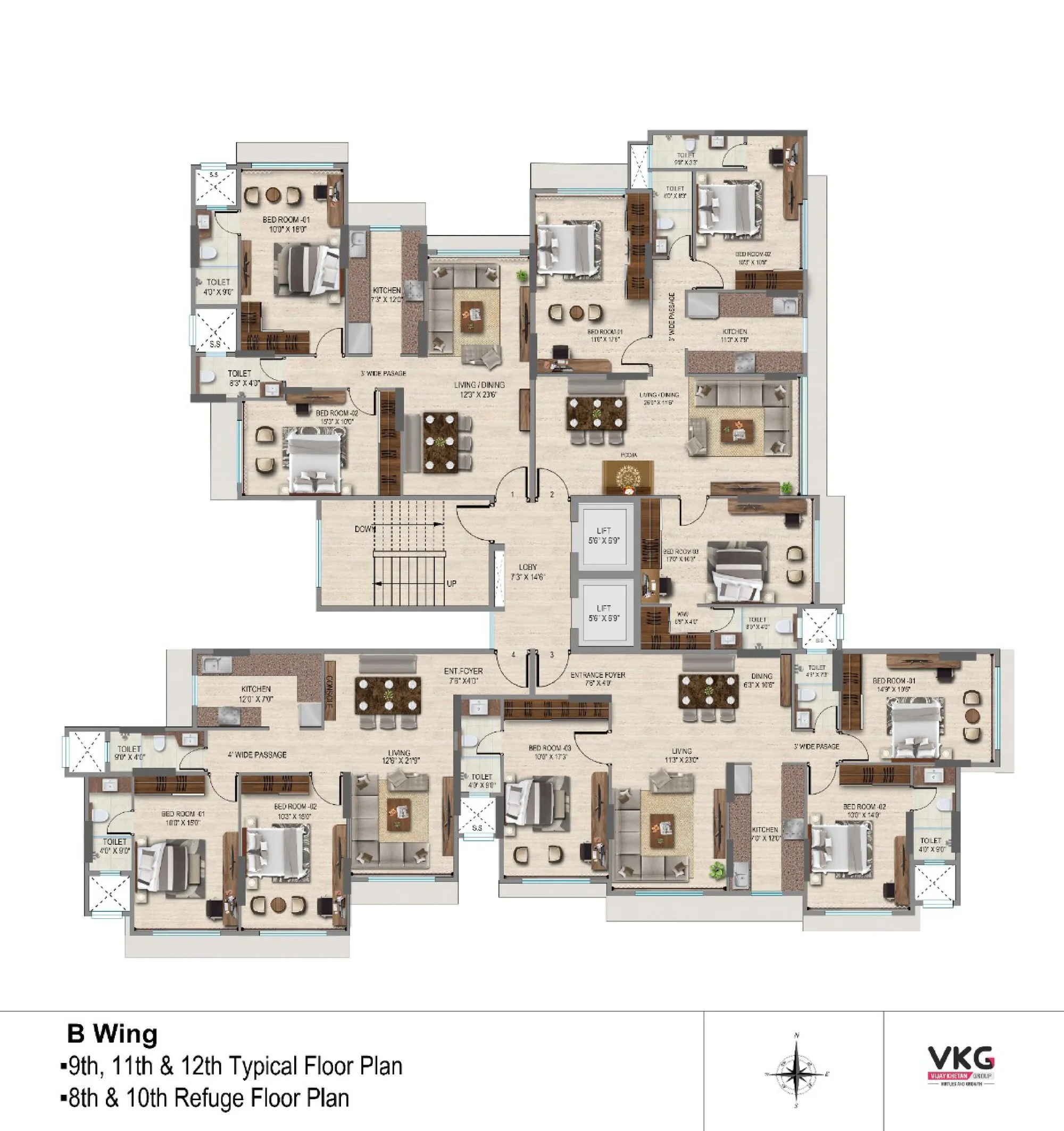 VKG Park Estate Floor plan 2