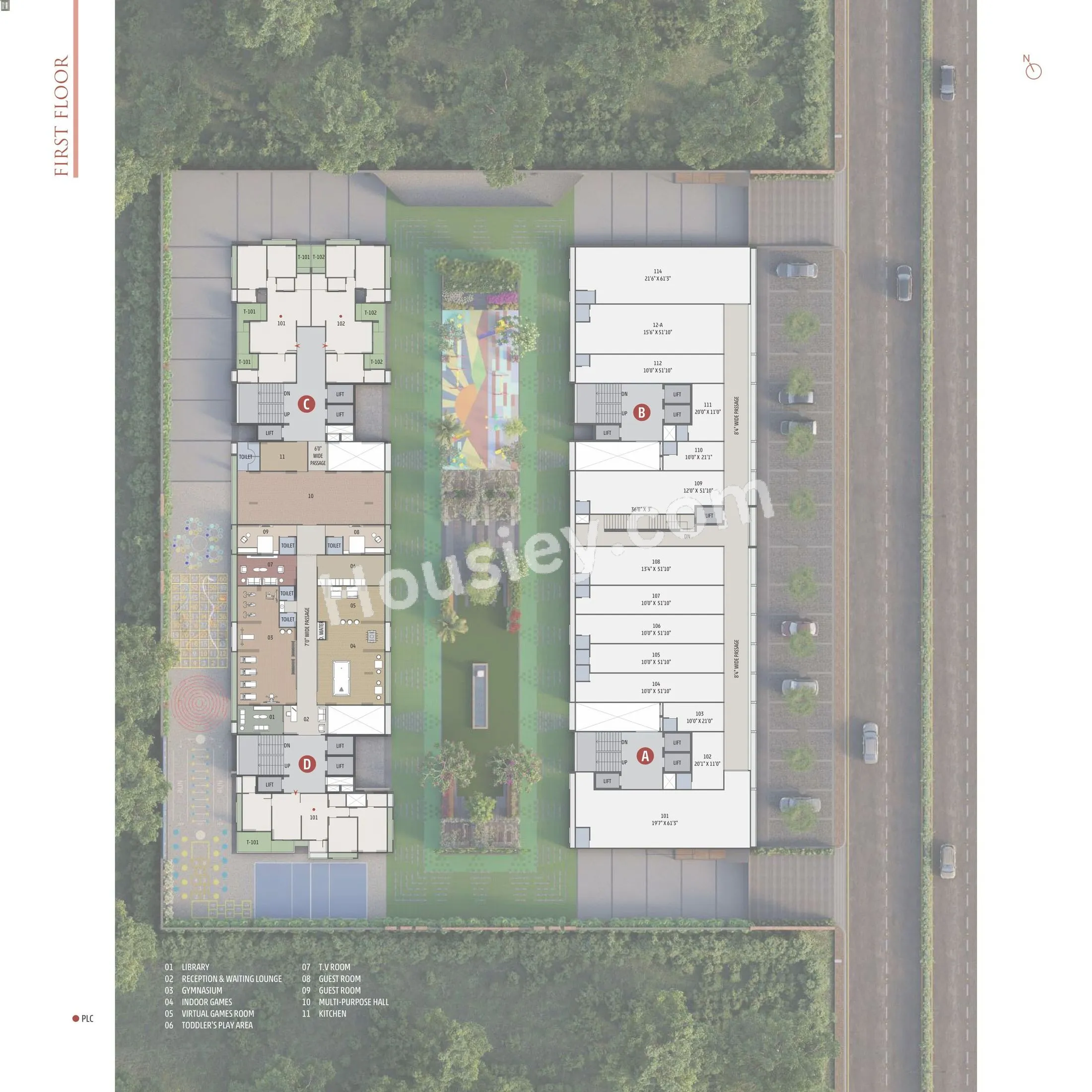 VR Reflection Floor plan 2