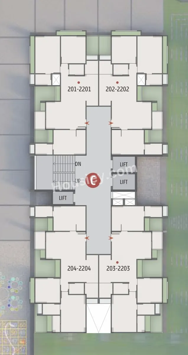 VR Reflection Floor plan 3