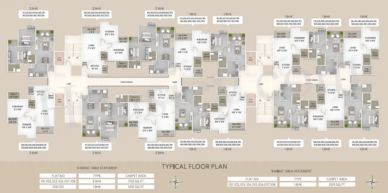 VTB Crown Floor Plan