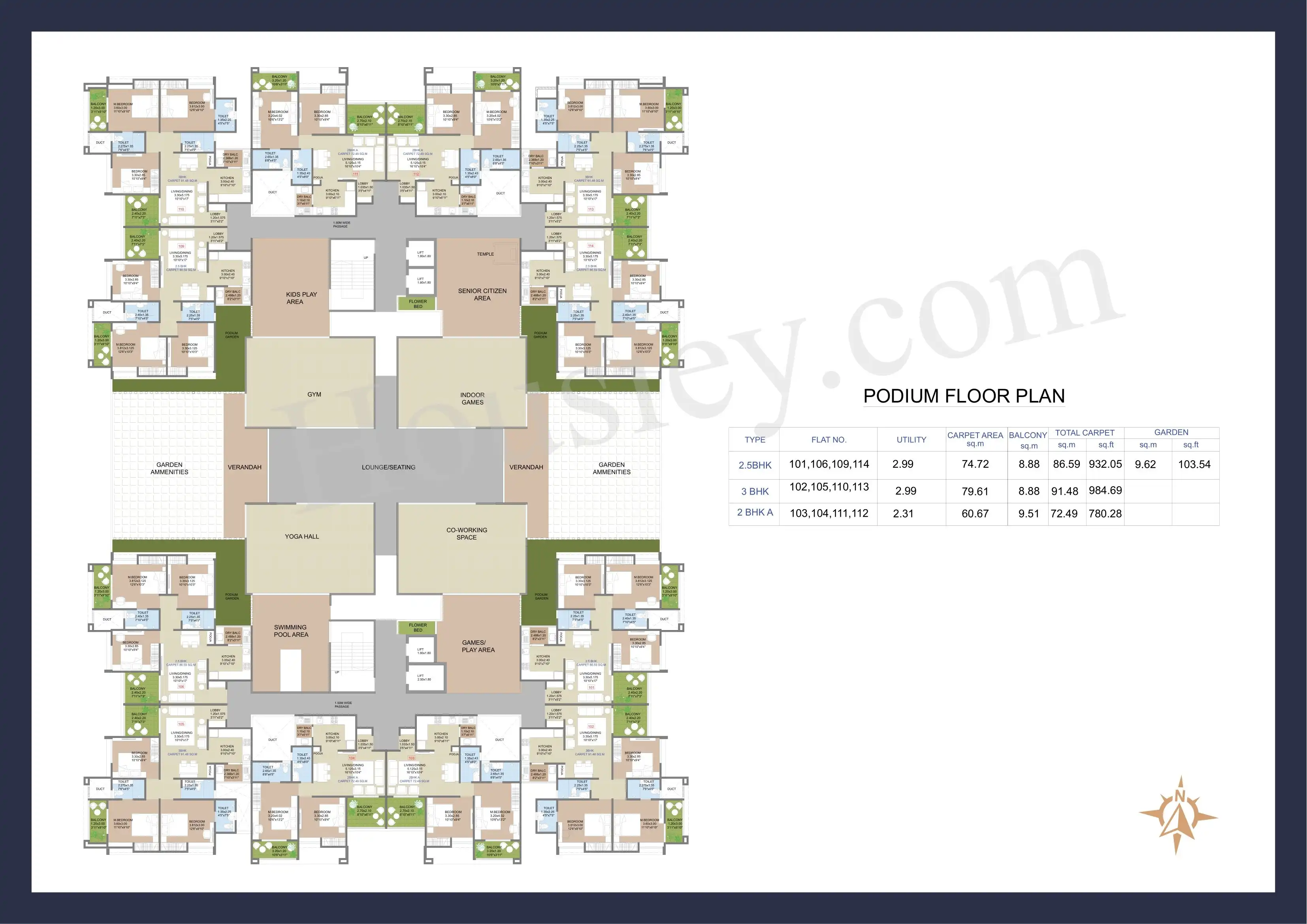 VTOP Valonia Floor plan 1