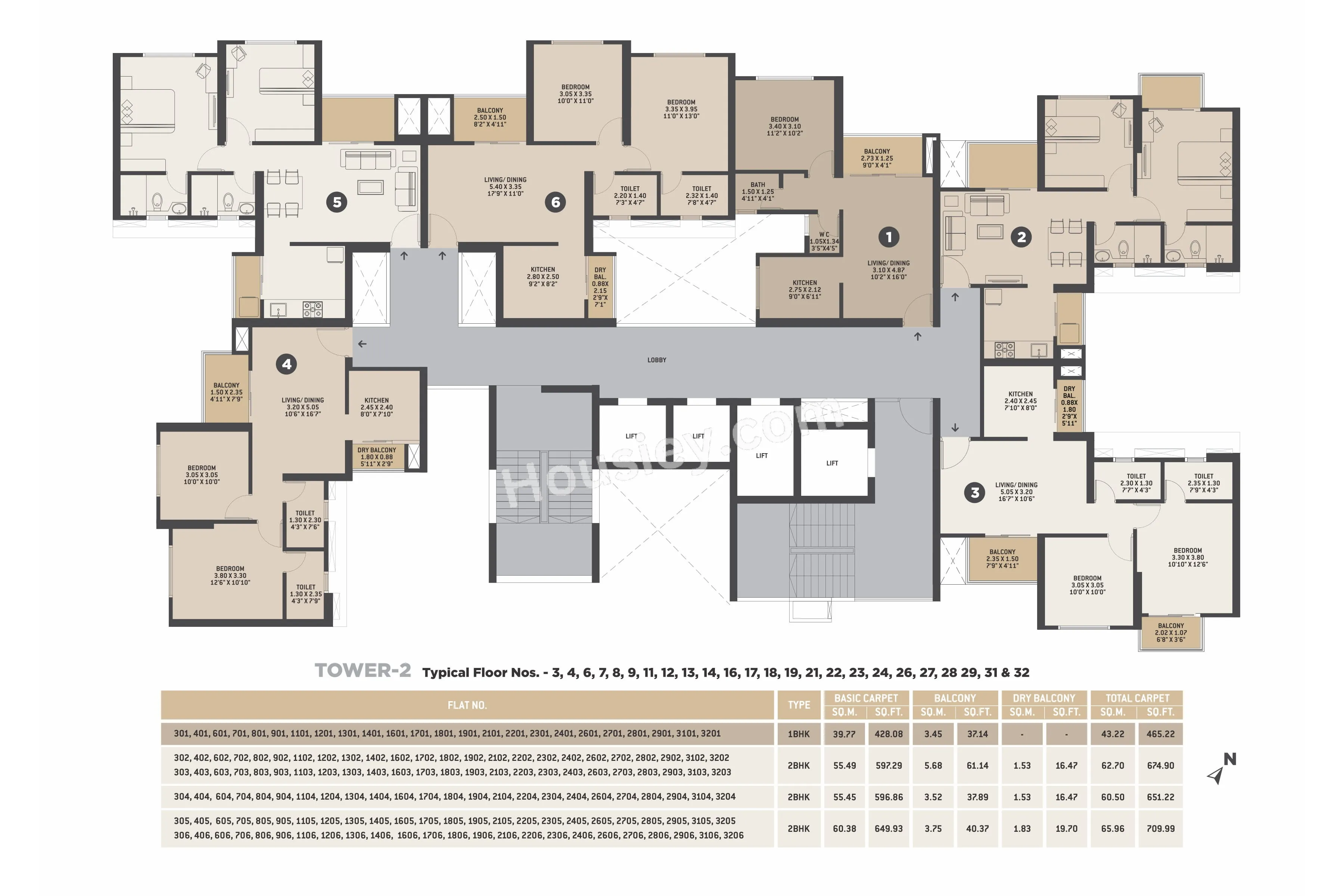 VTP Dolce Vita Floor plan 6