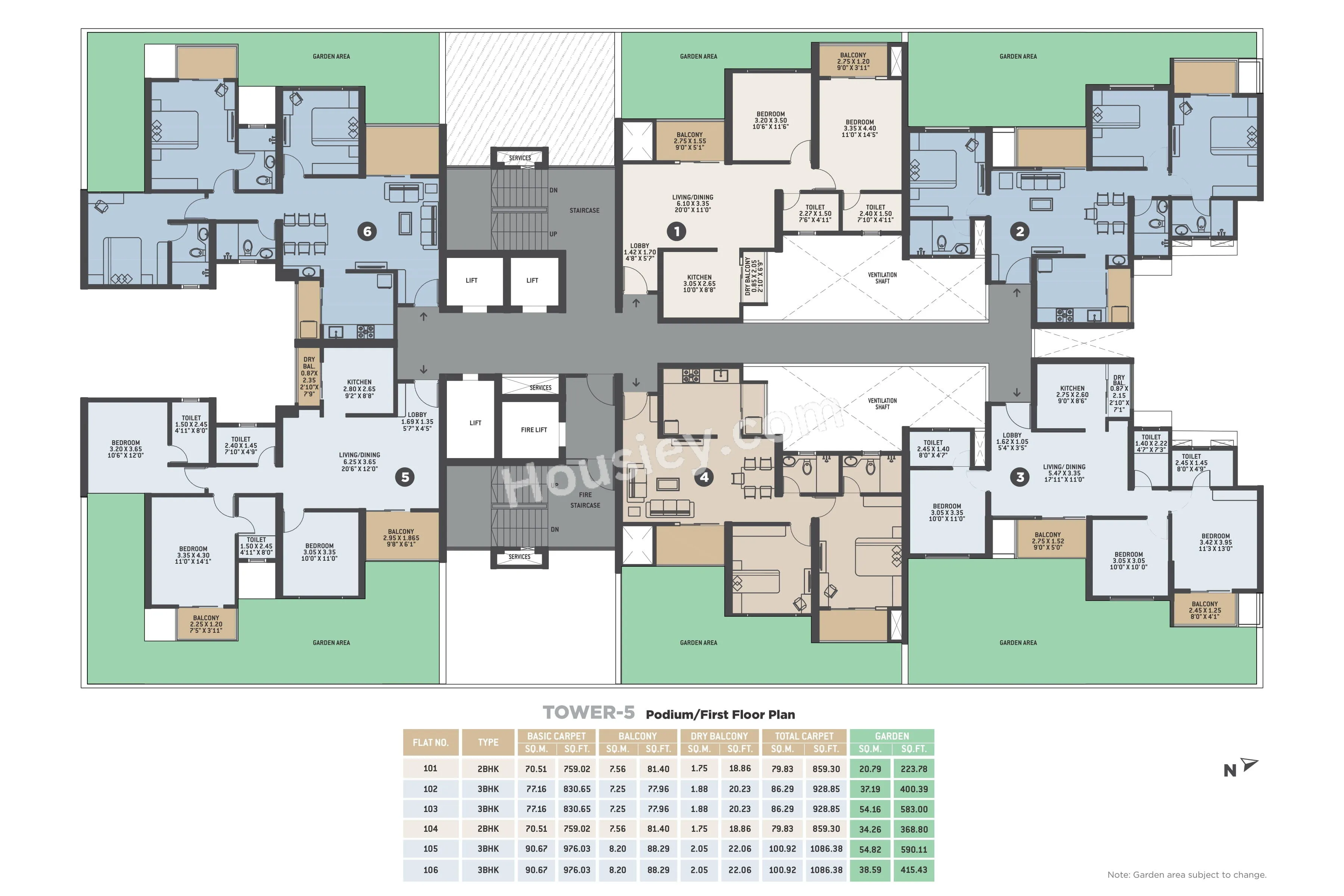 VTP Dolce Vita Floor plan 13