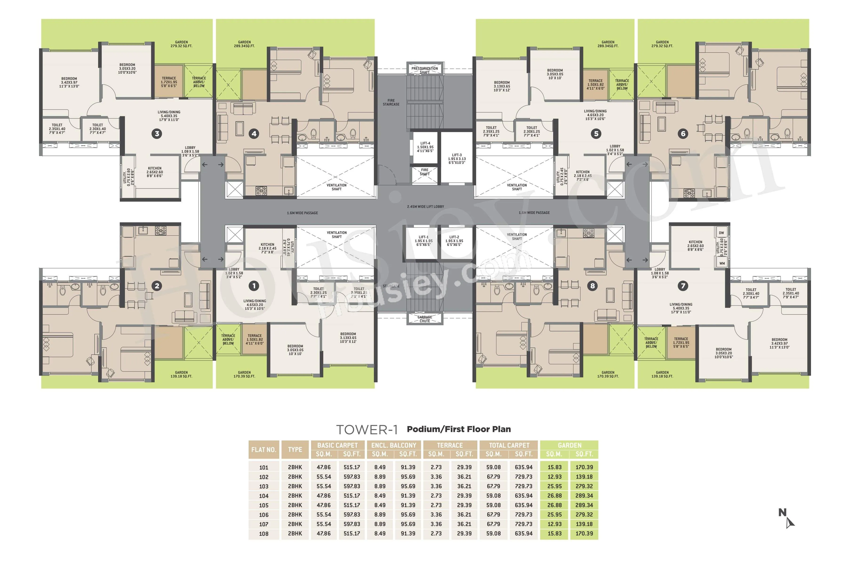 VTP Euphoria Floor plan 4