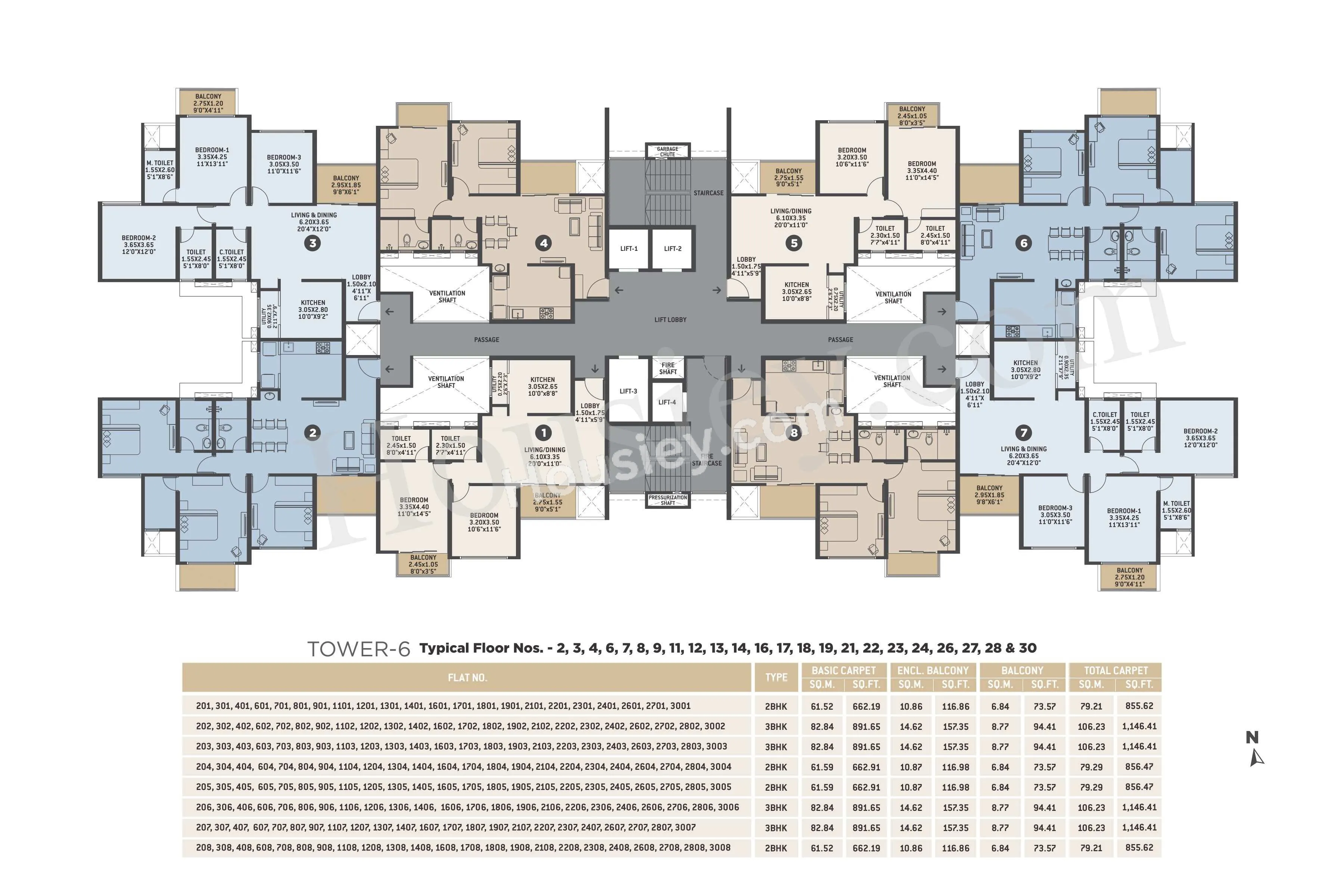 VTP Euphoria Floor plan 15