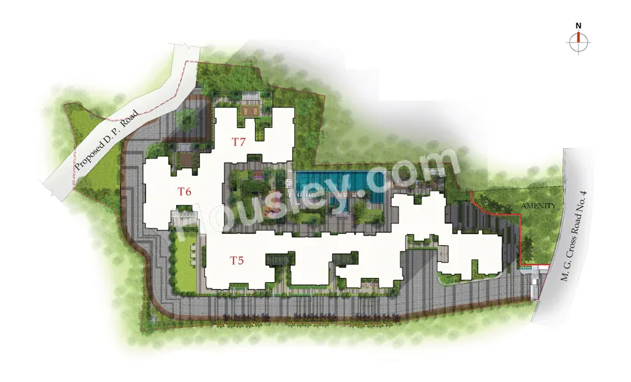 V Raheja La Serena Master Plan