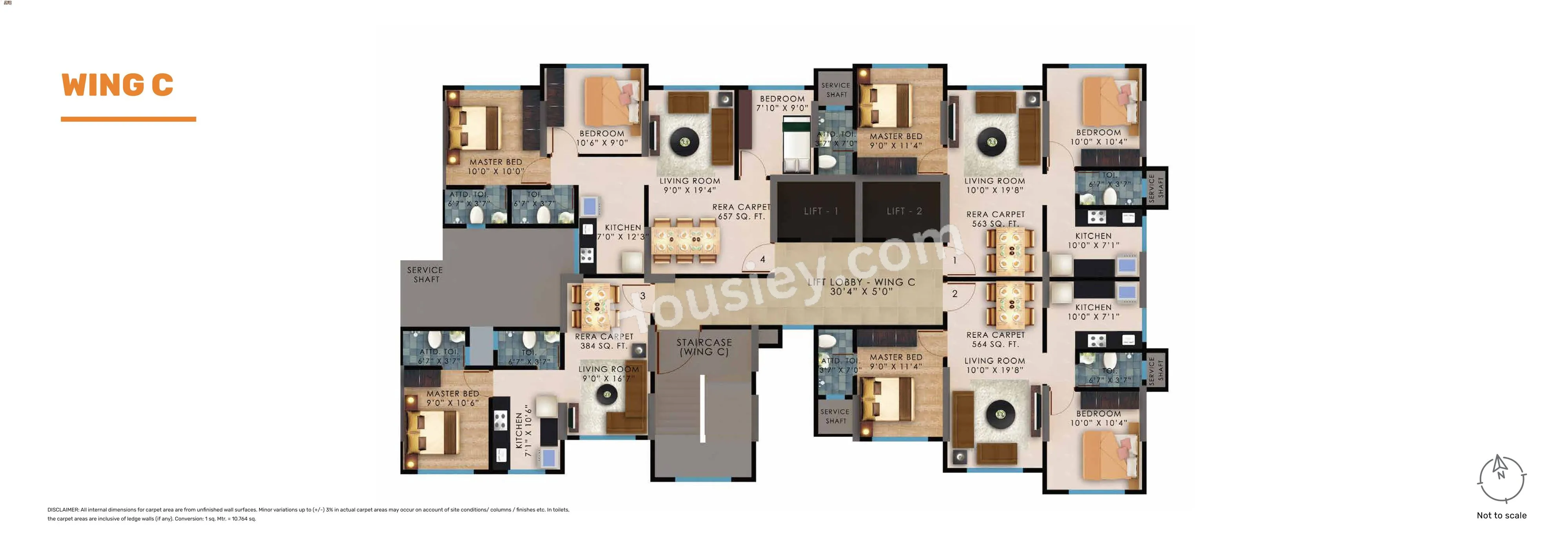 Vaibhav Eastsyde Floor plan 3
