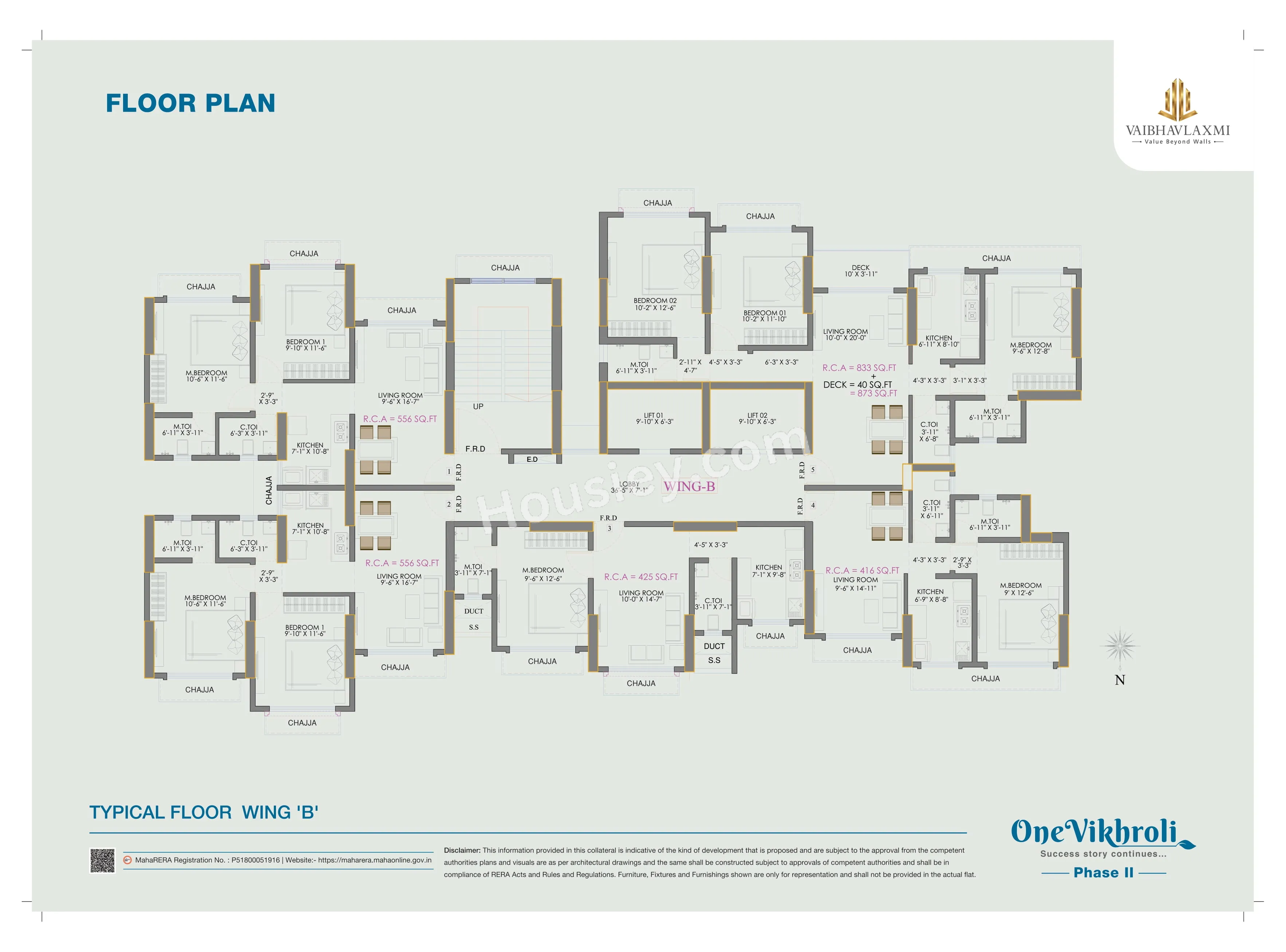 Vaibhavlaxmi Peak 25 Floor plan 2