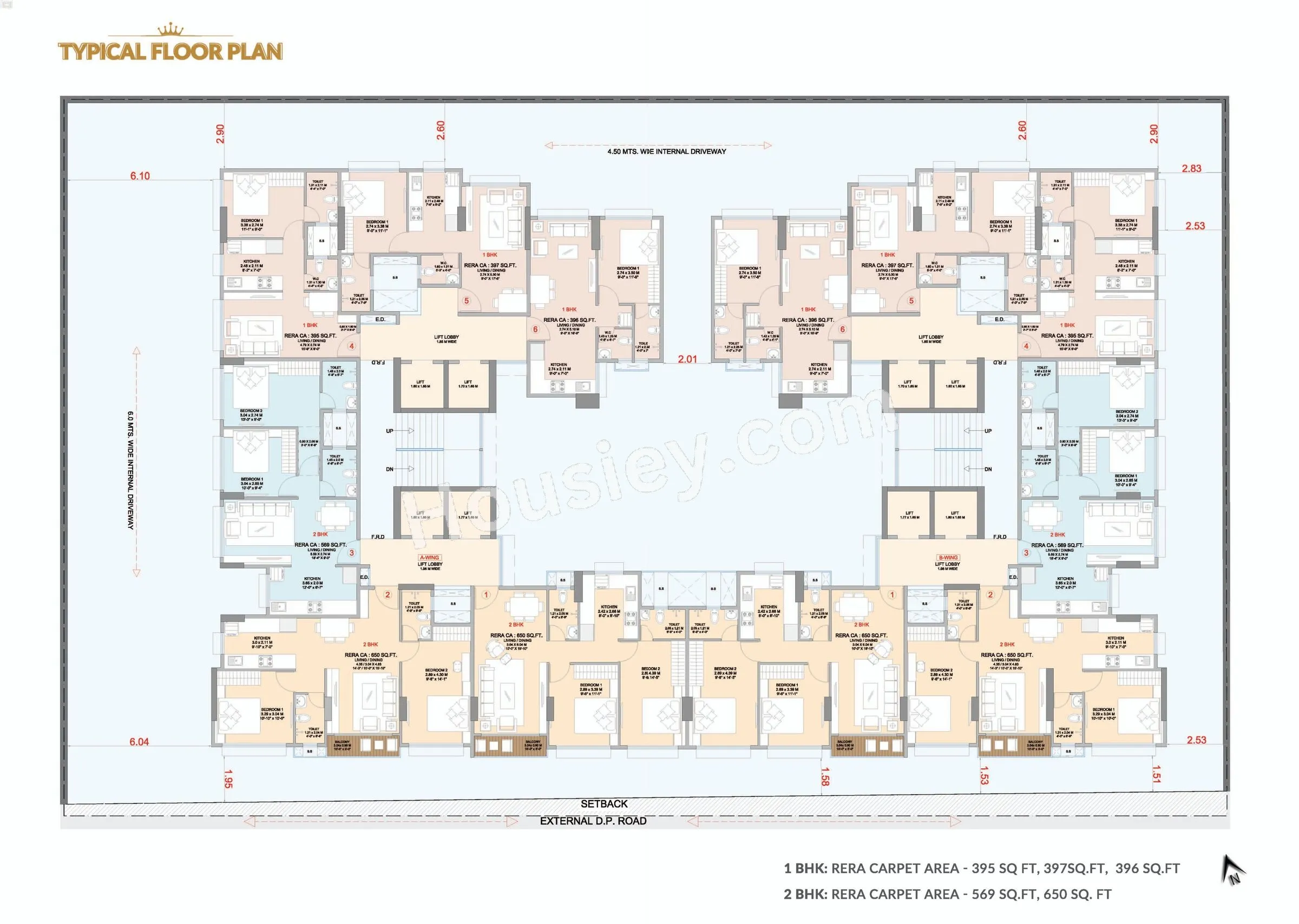 Vaibhavlaxmi Queen Park Floor Plan