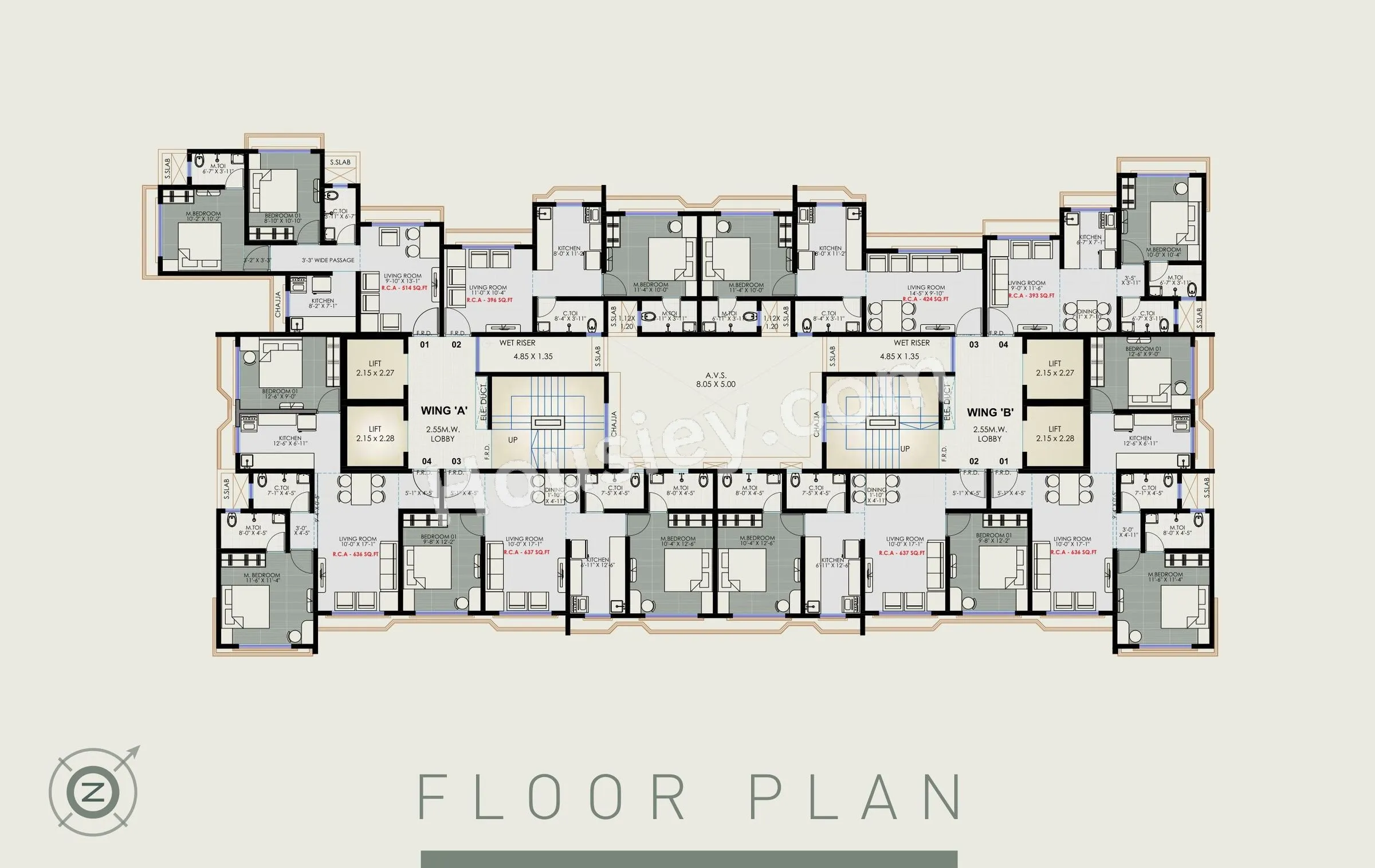 Vaibhavlaxmi Royal Stone Master Plan